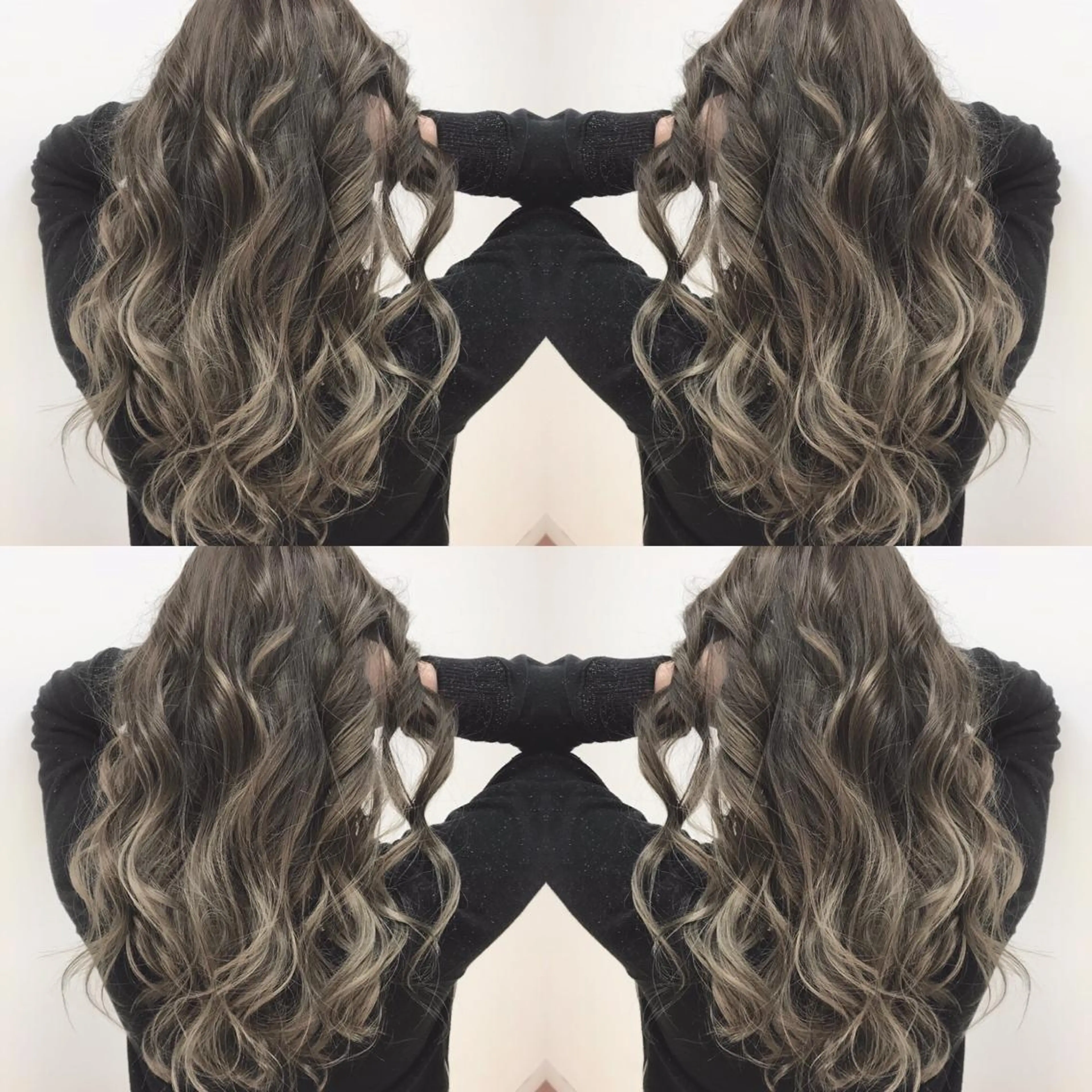 ロング 外国人風カラー Hair make VERDA所属・富永 憲一郎のヘアスタイル