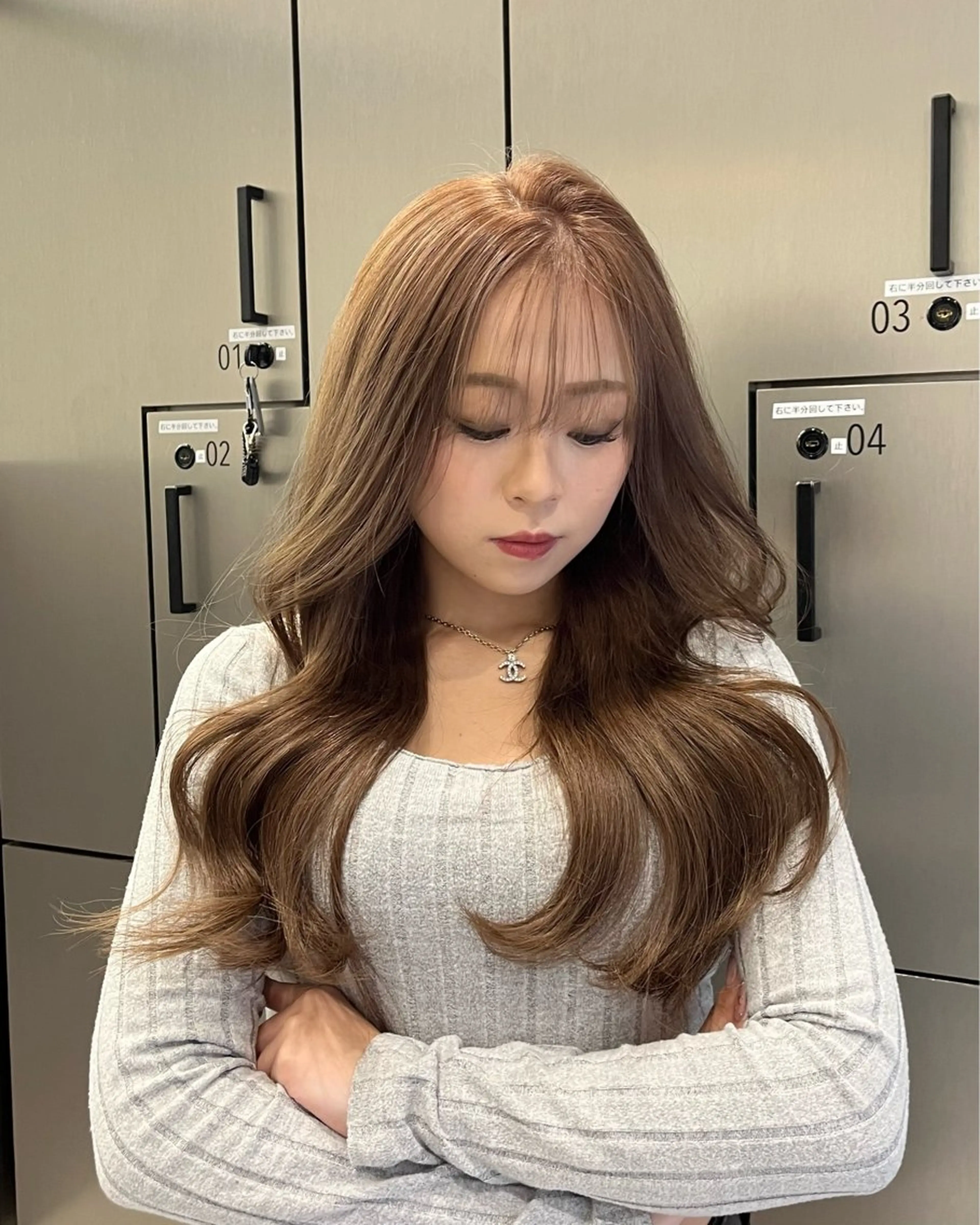 ロング ヘアカラー 大人レイヤー/艶髪 🇺🇸TOMONAのヘアスタイル