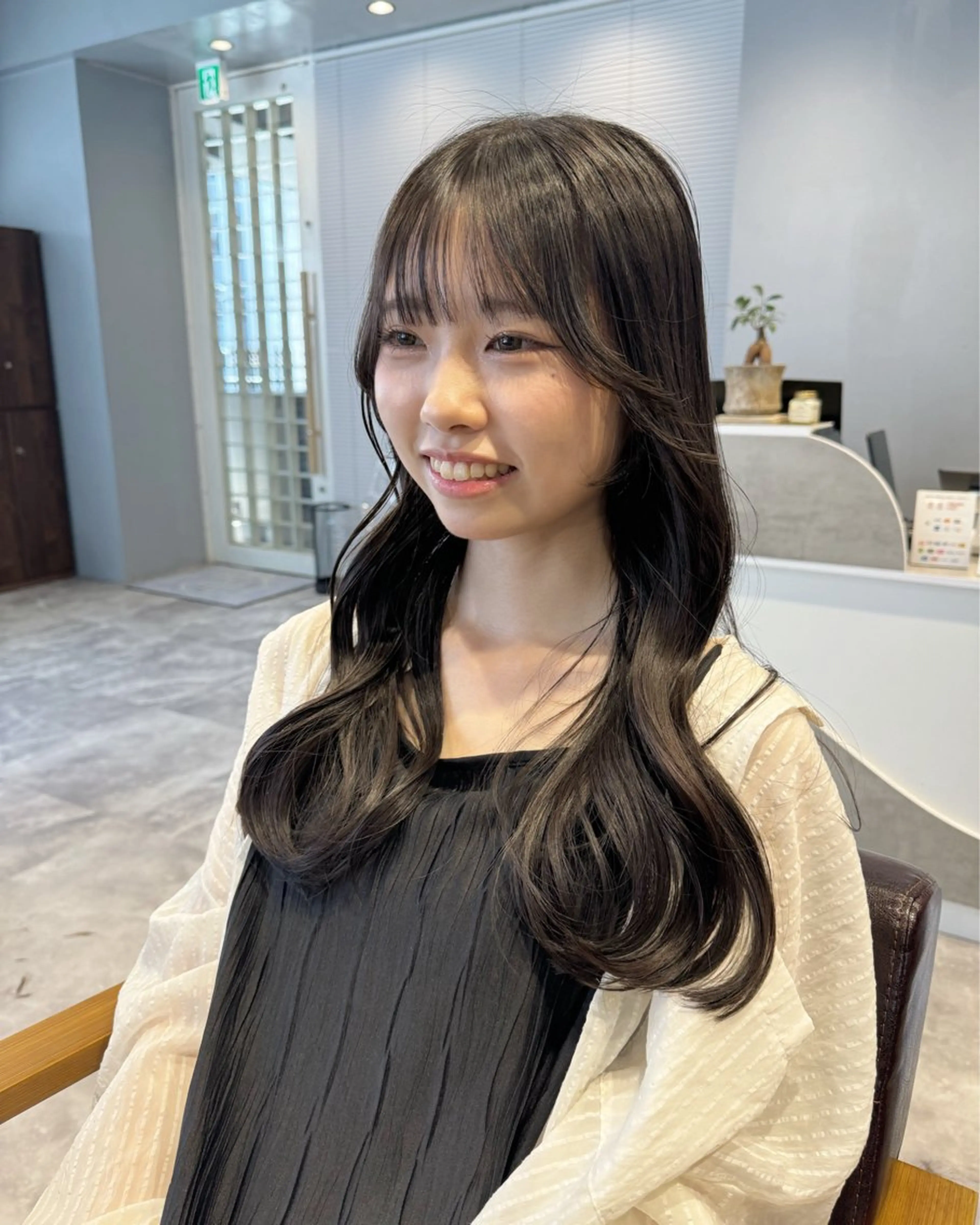 ロング カット 画 kirikaのヘアスタイル