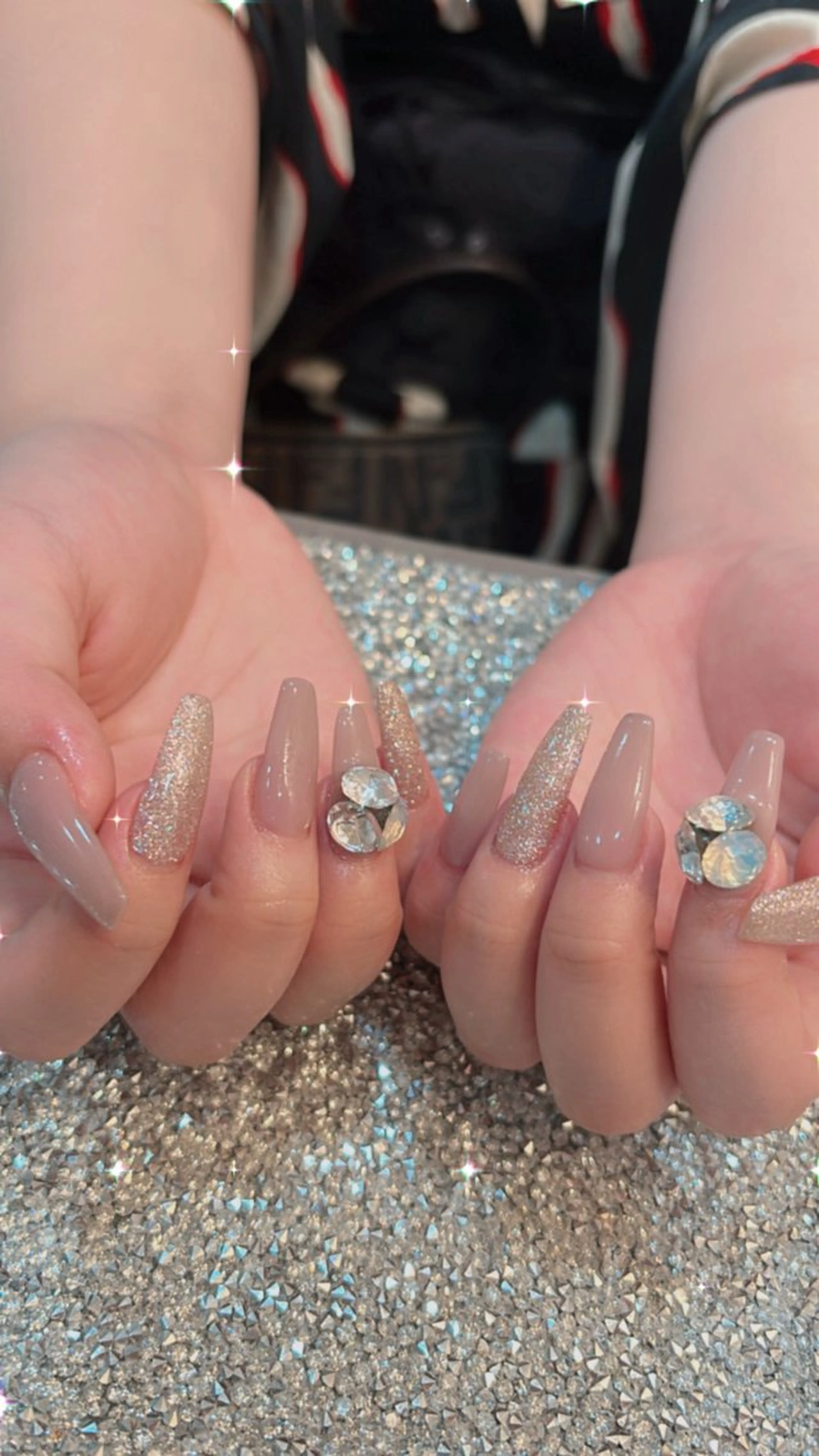 ネイル 長さ出し ワンカラーネイル ハンドネイル wooone所属・wooone nail.rieのネイルデザイン