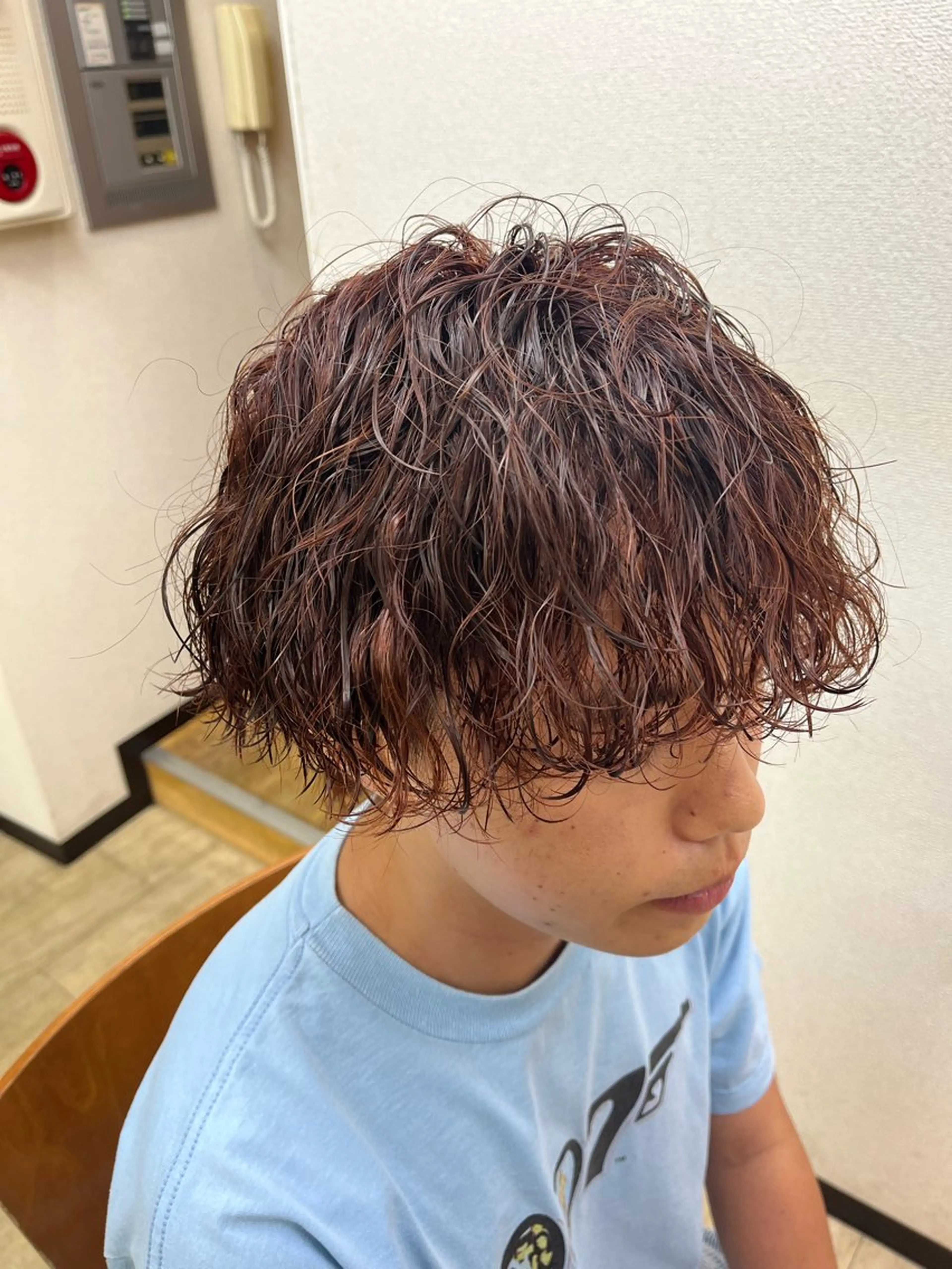 🐥メンズカット+パーマ《ツイスパ、波巻き、シャドウパーマ》モデル🐥の写真
