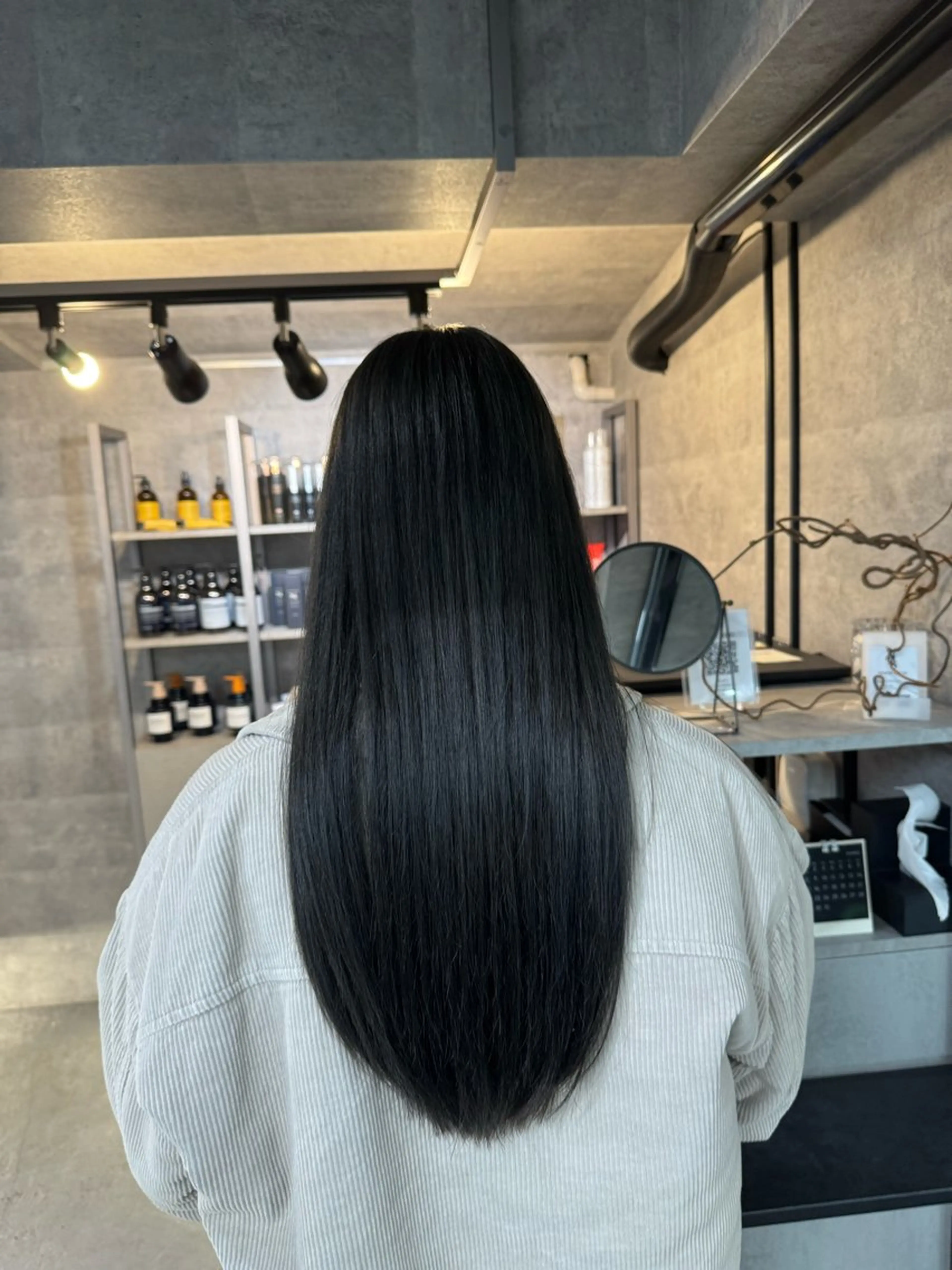 ロング カラー カット ヘアカラー あなたのお悩み改善" You"💚❤️💛のヘアスタイル