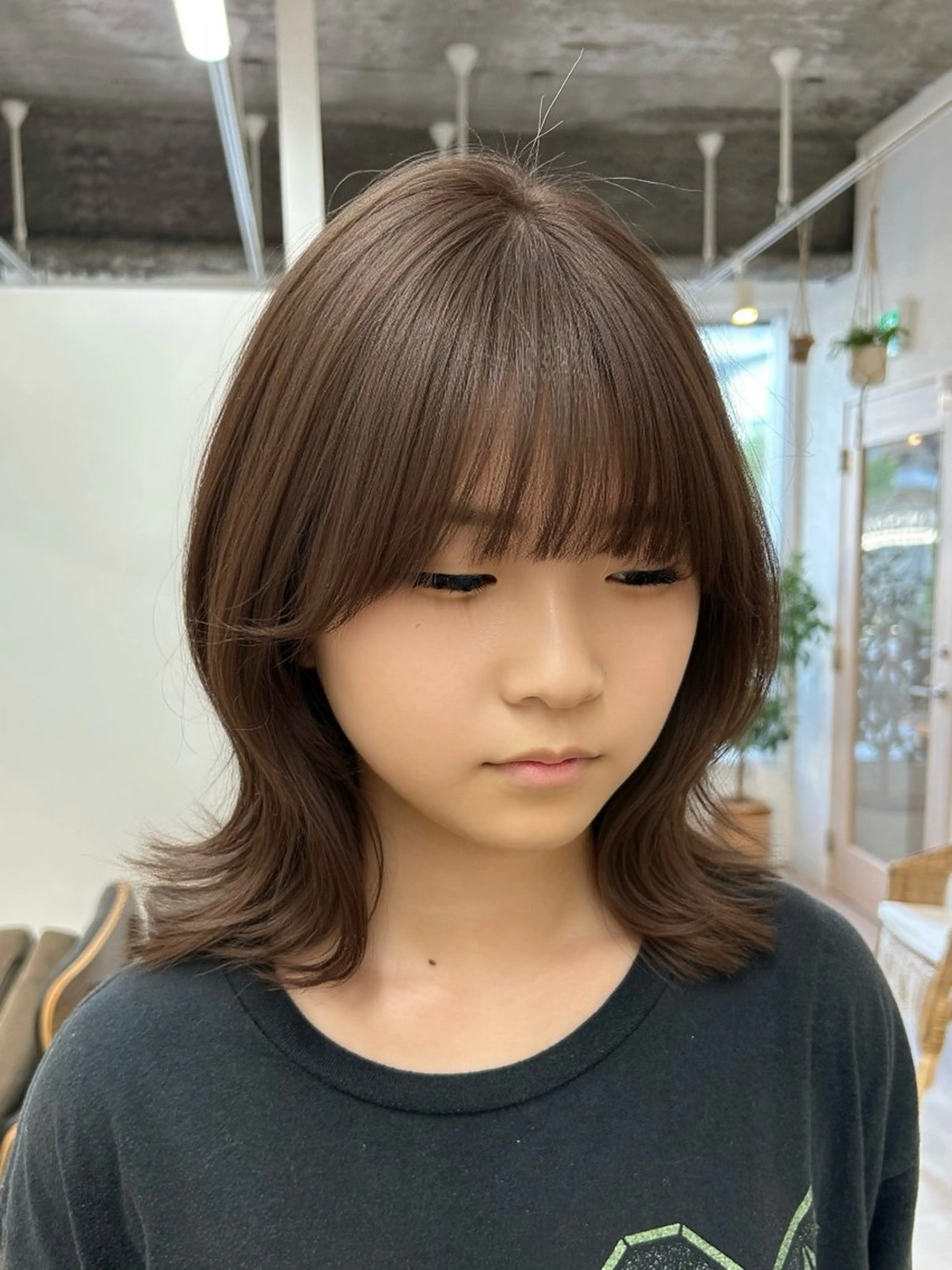 カラー ブラウンカラー カット ヘアカラー トリートメント 韓国ボブ/レイヤー/ ハイトーン/まなみのヘアスタイル