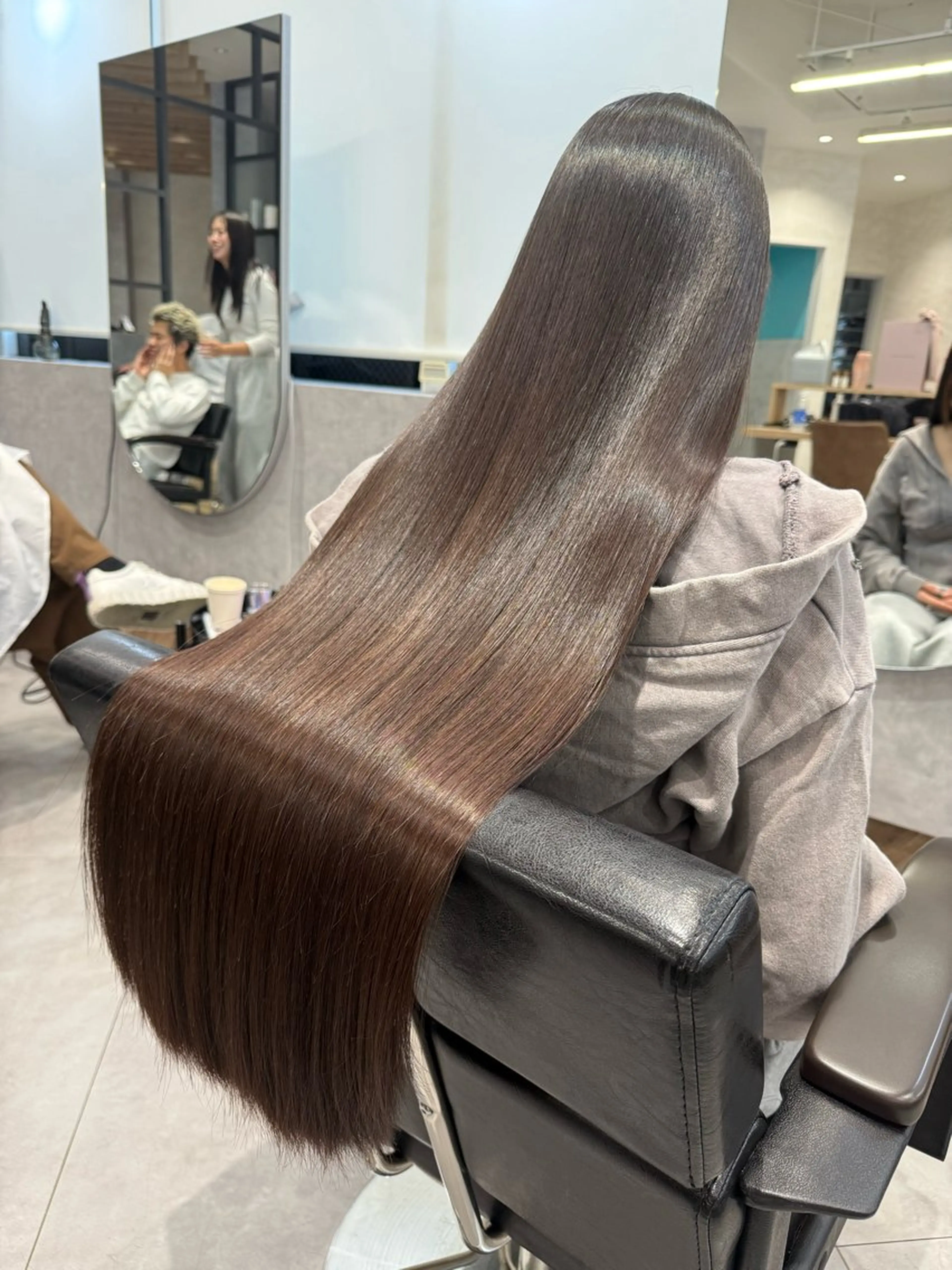 髪質改善トリートメント➕縮毛矯正の写真