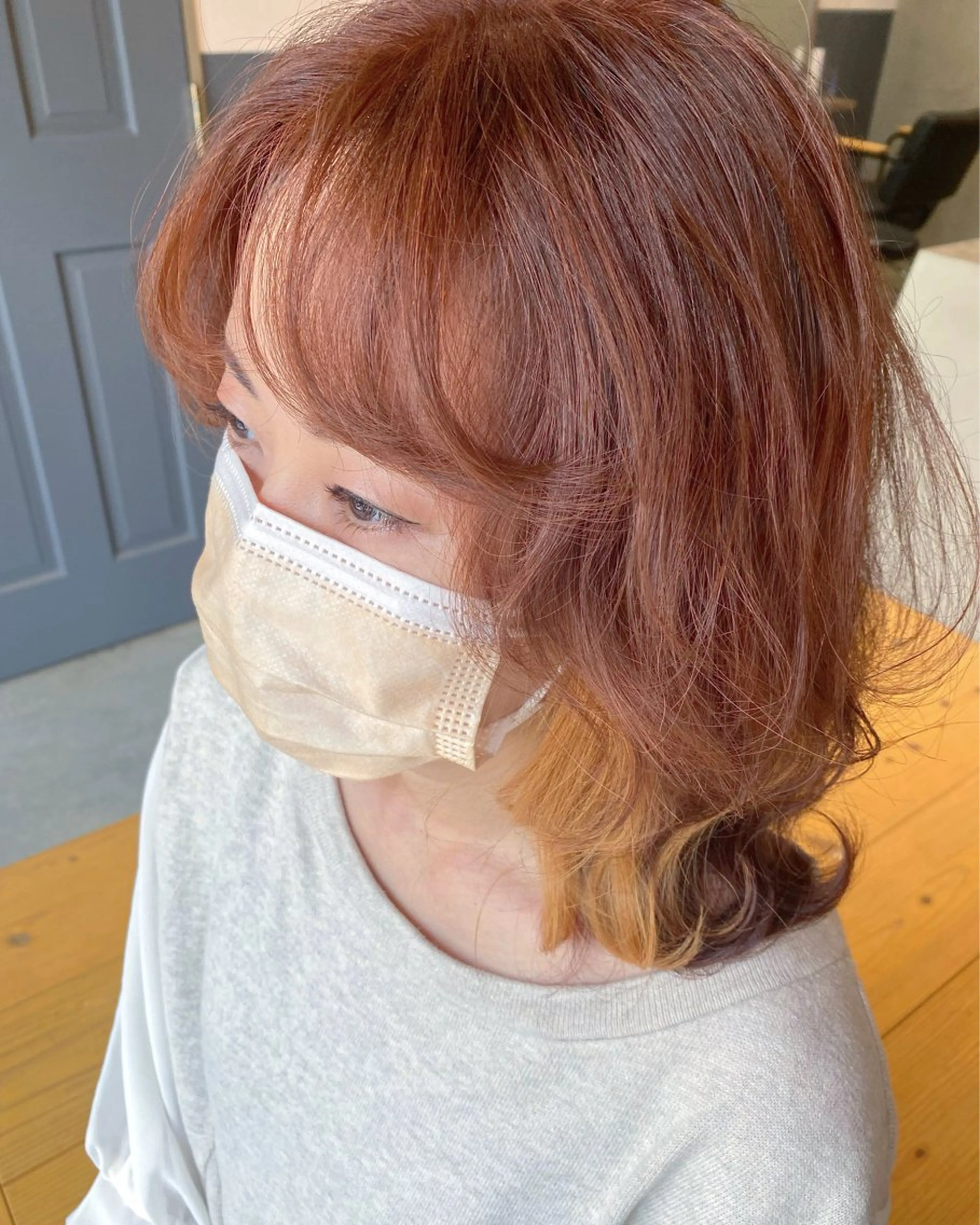 ミディアム カラー 🩷🍭中津・梅田 エリア🍬💜のヘアスタイル