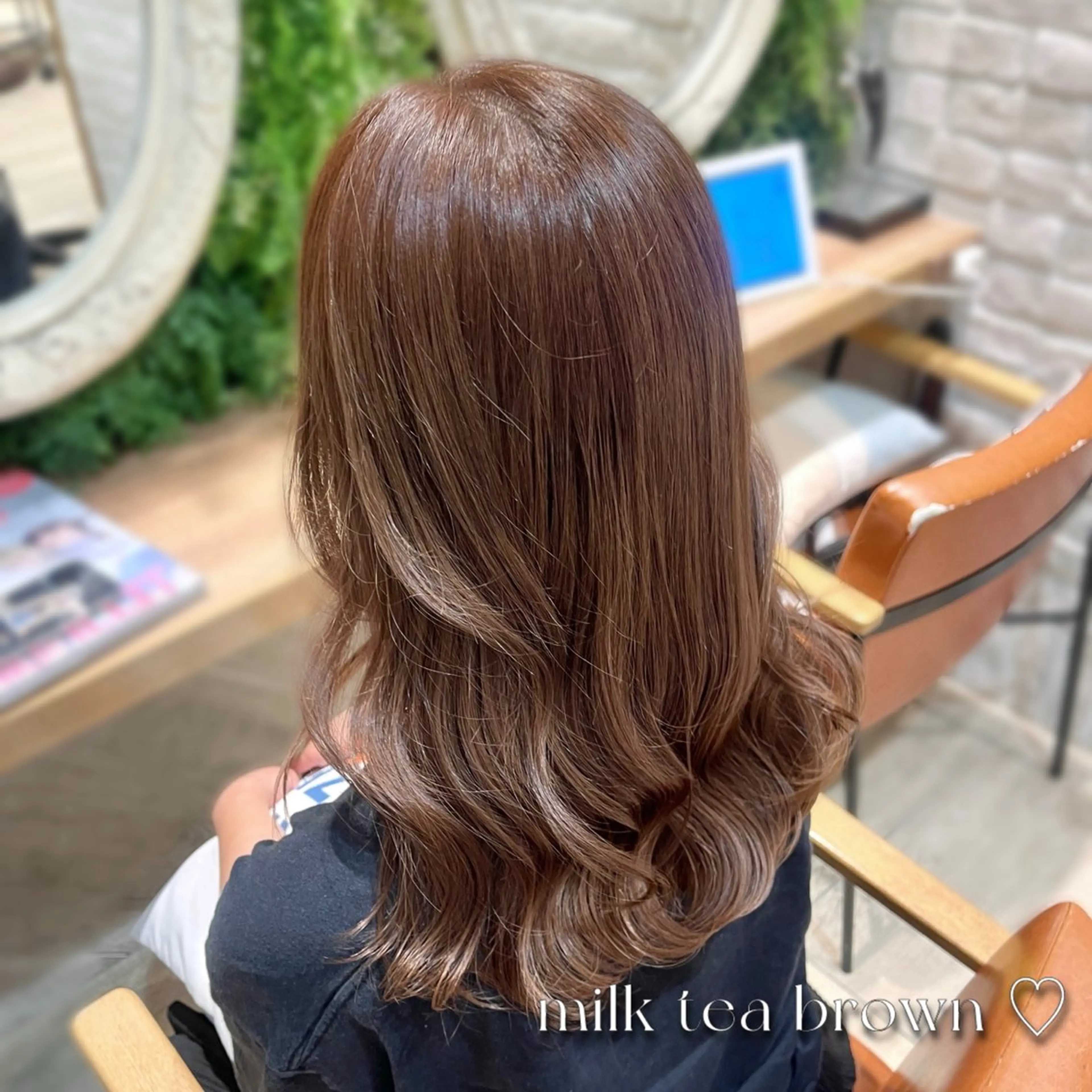 ロング カラー ヘアカラー トリートメント ガーリー/暖色カラー /横浜/さくらのヘアスタイル