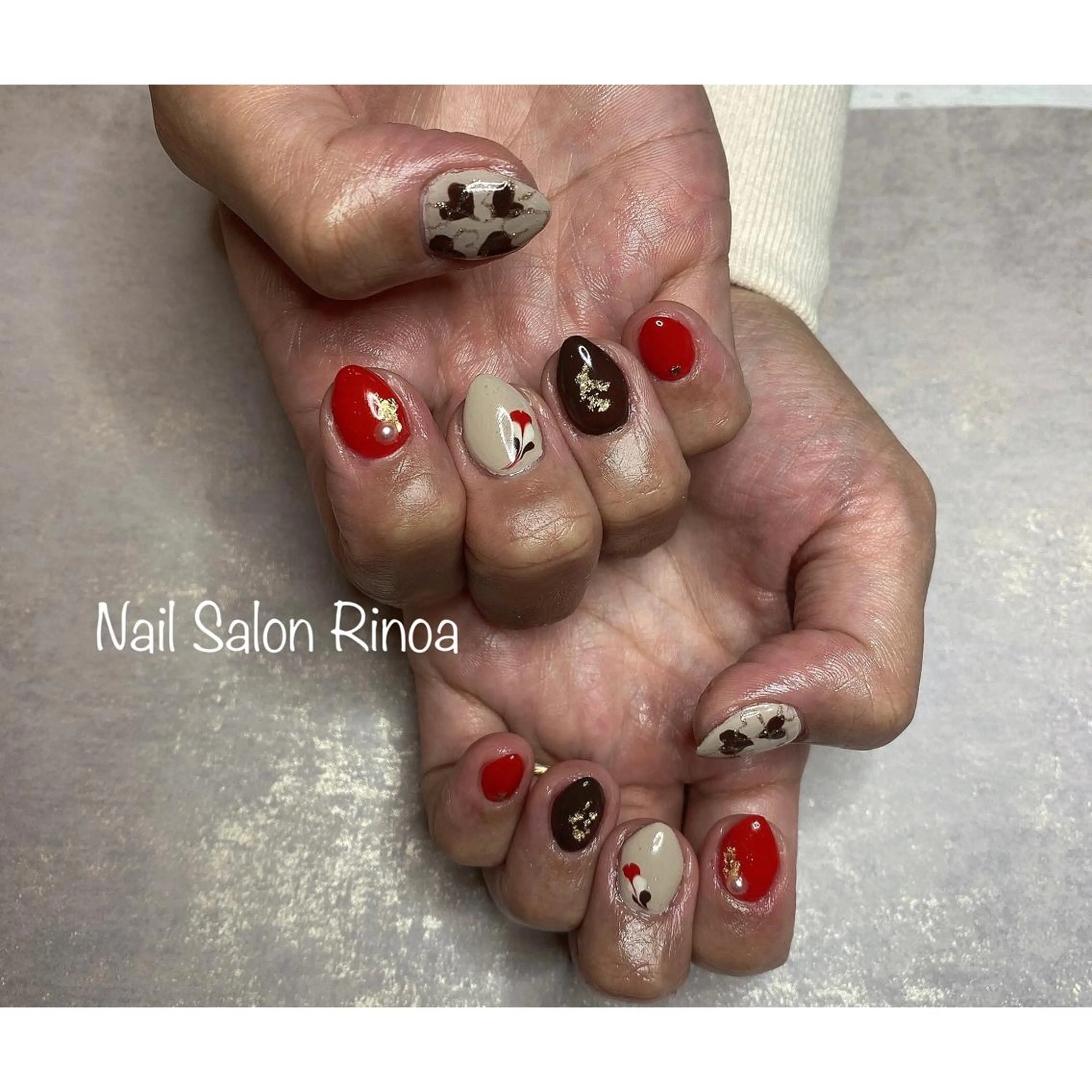 ネイル Nail Salon Rinoaのネイルデザイン