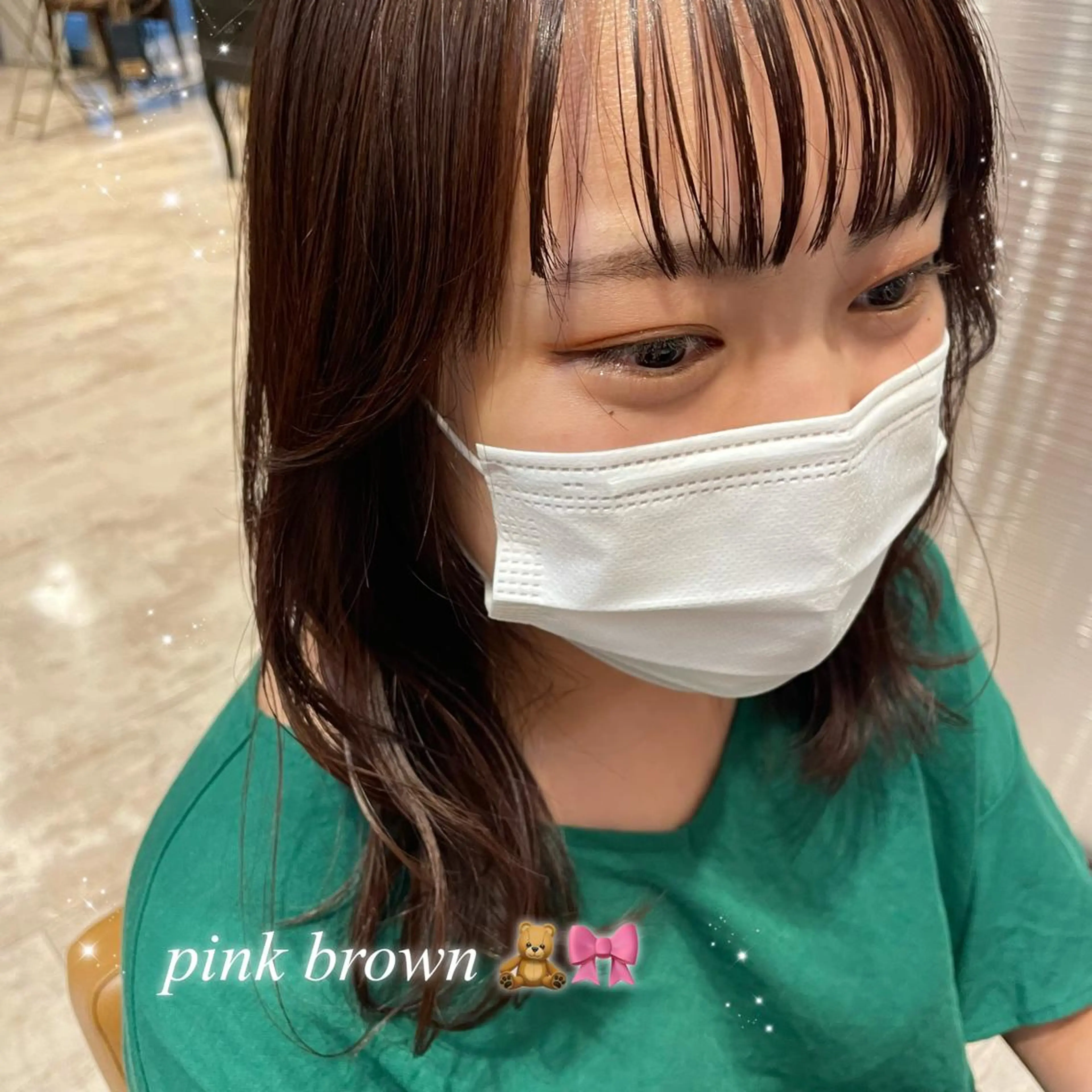 カラー 𝙢𝙞𝙮𝙪🎀 girly hairのヘアスタイル