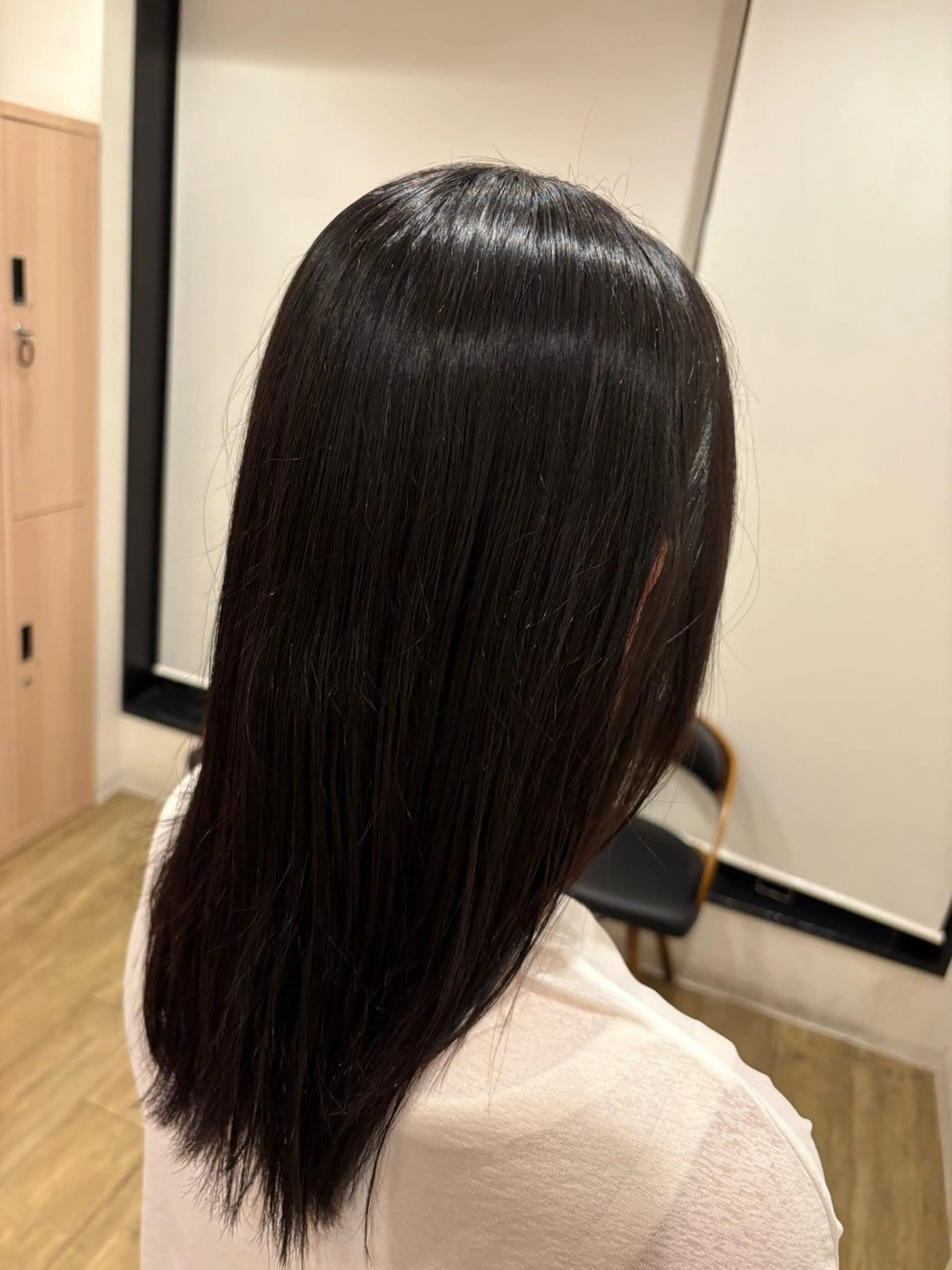 ミディアム 縮毛矯正 CIEL  四条河原町店所属・sakura💭🍓 CIEL四条河原町のヘアスタイル