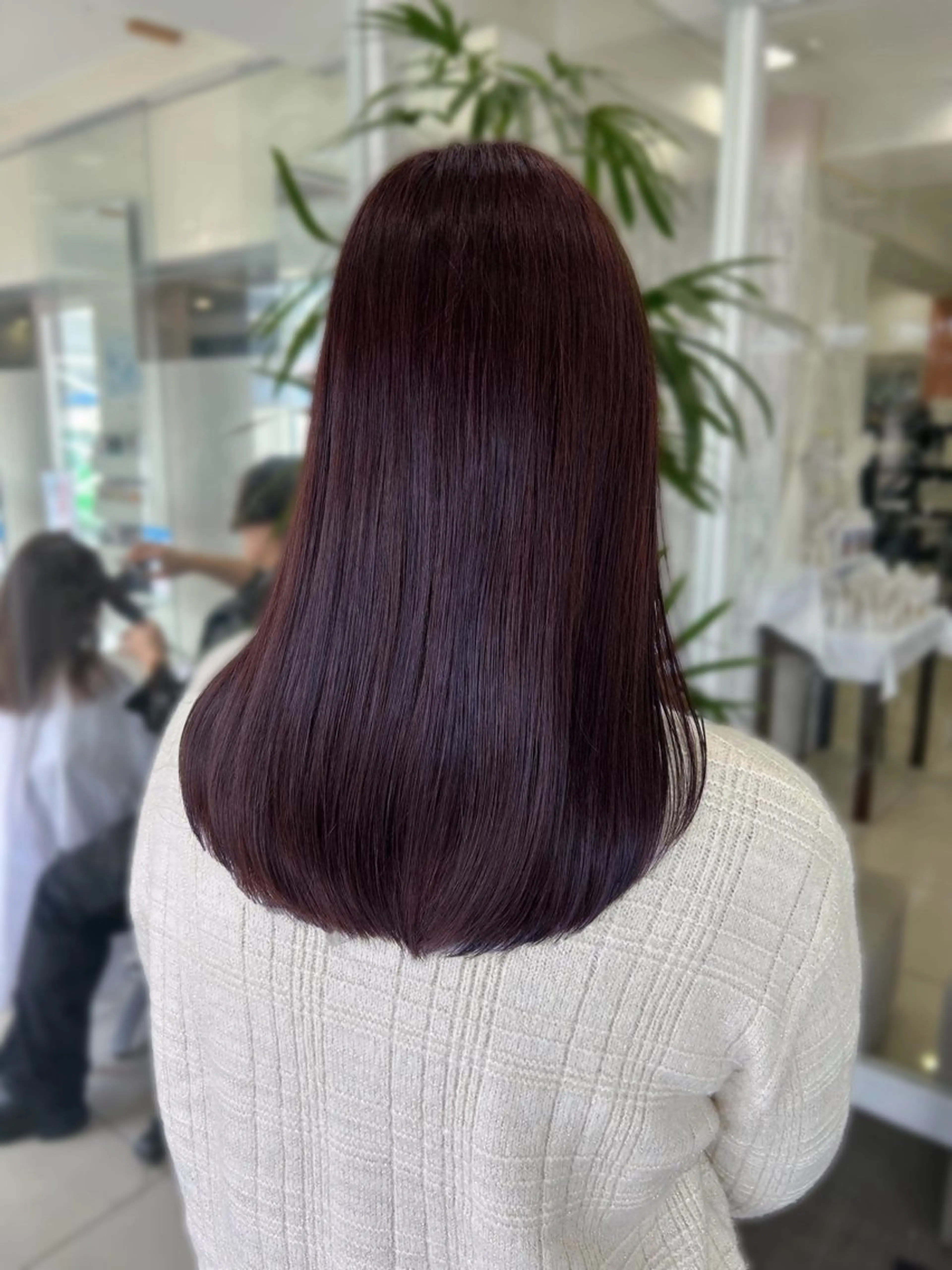 ロング ヘアカラー トリートメント ハピネス所属・川本 真鈴のヘアスタイル