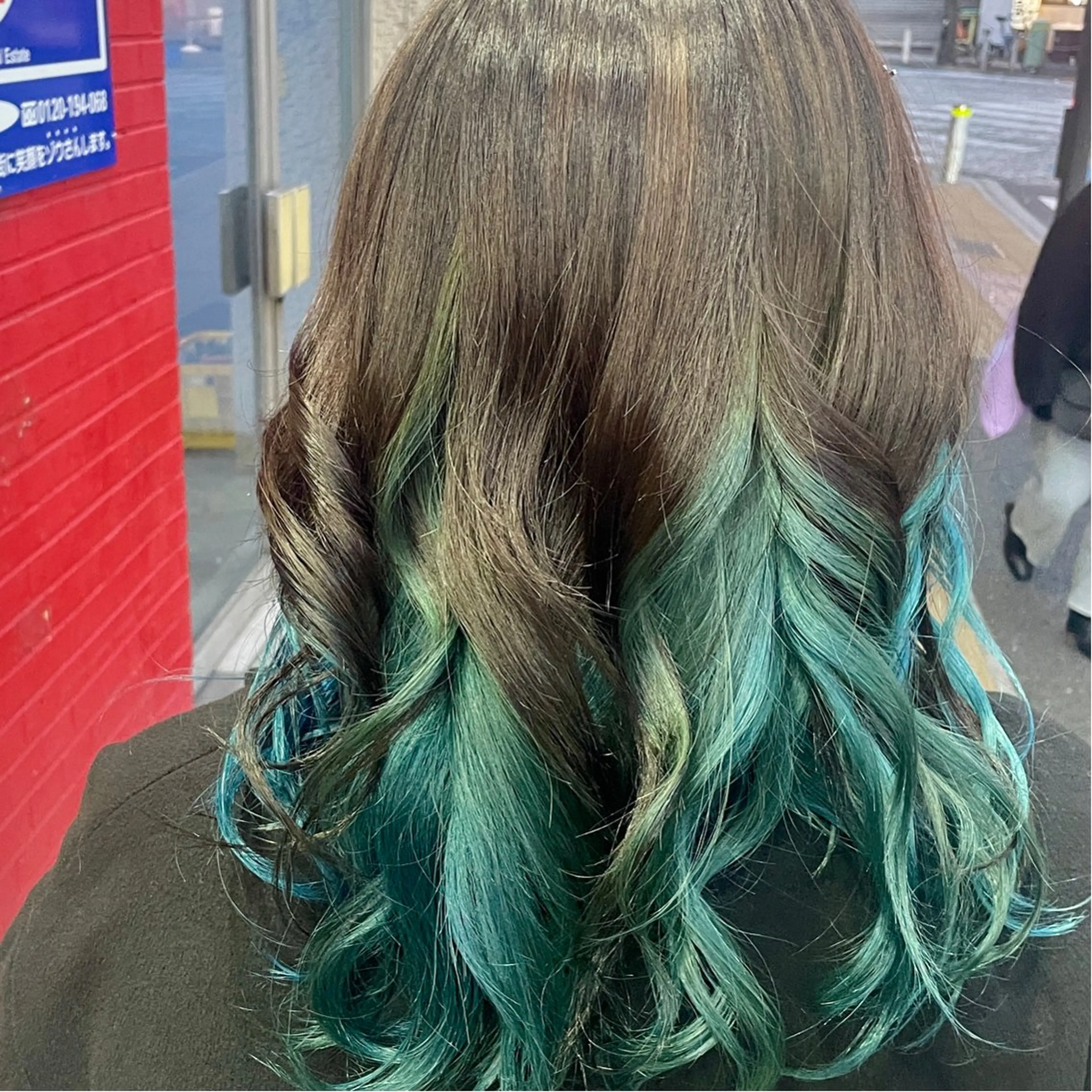 ミディアム ヘアアレンジ ヘアセット ブリーチ/ヘアセット 【𝙍𝙞𝙣𝙤】のヘアスタイル