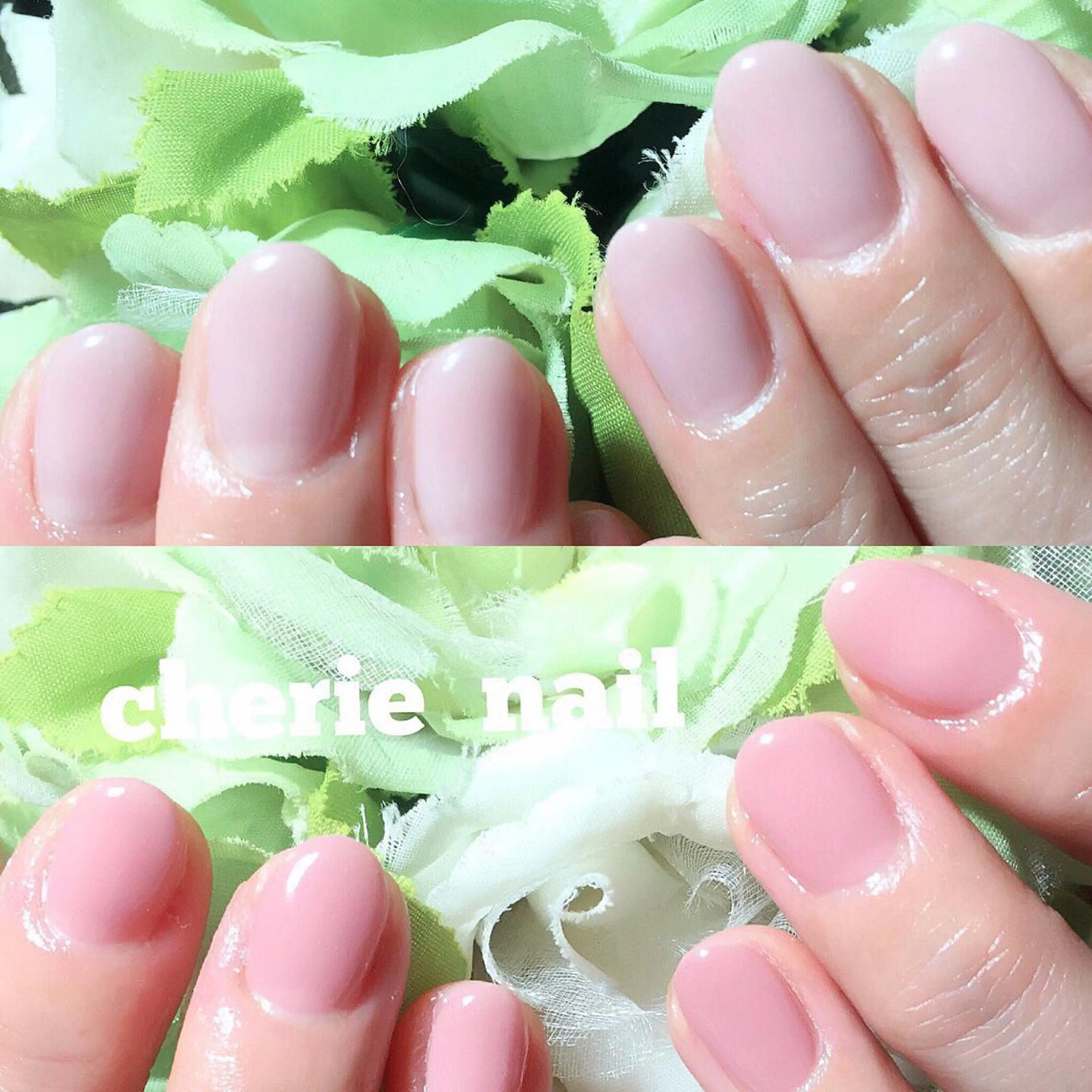 ネイル ジェルネイル ワンカラーネイル cherie nail所属・馬場 鮎のエステ・リラクイメージ