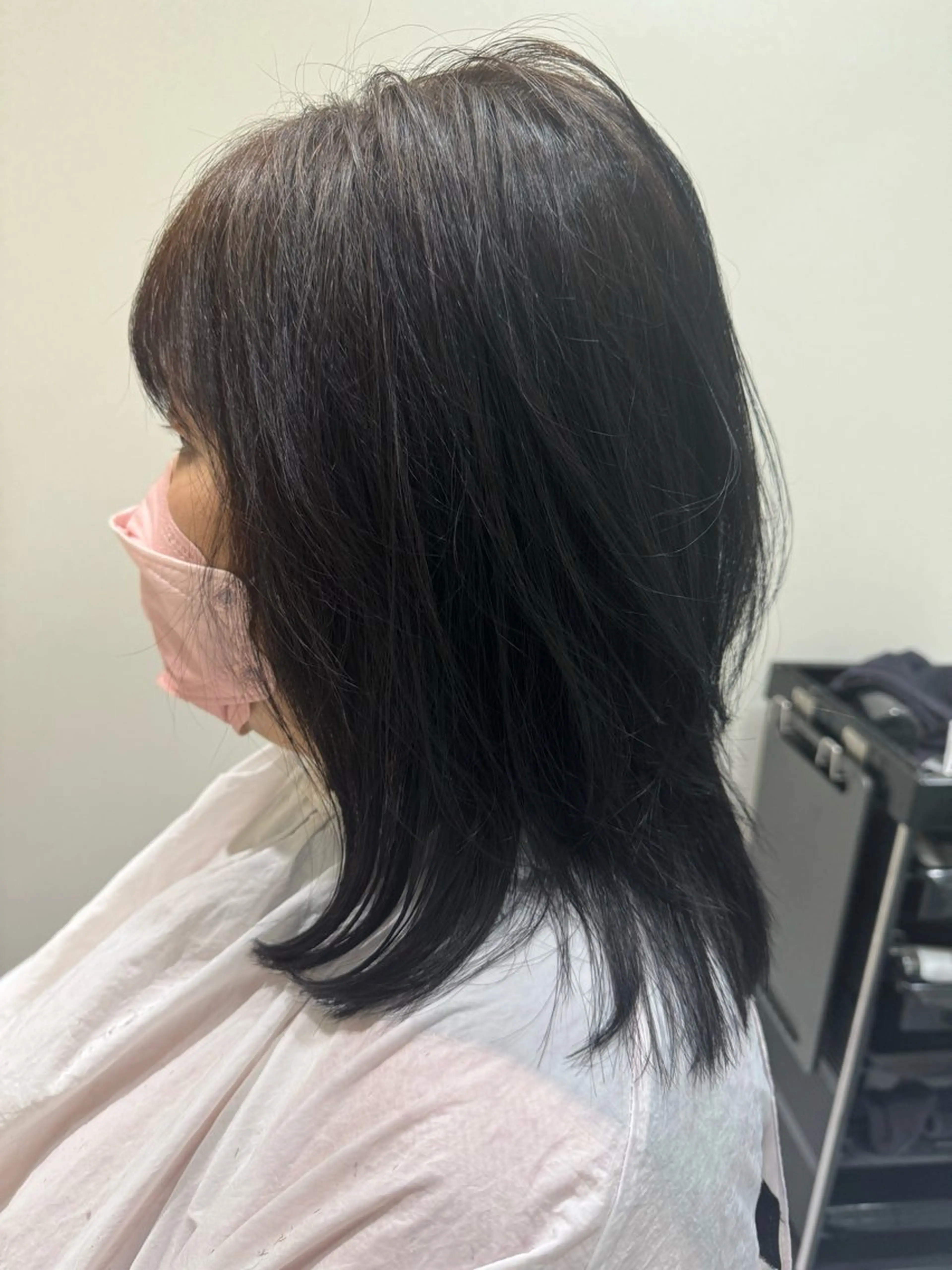 ミディアム ミディアムレイヤー レイヤーカット カット トリートメント 丹野 圭太のヘアスタイル