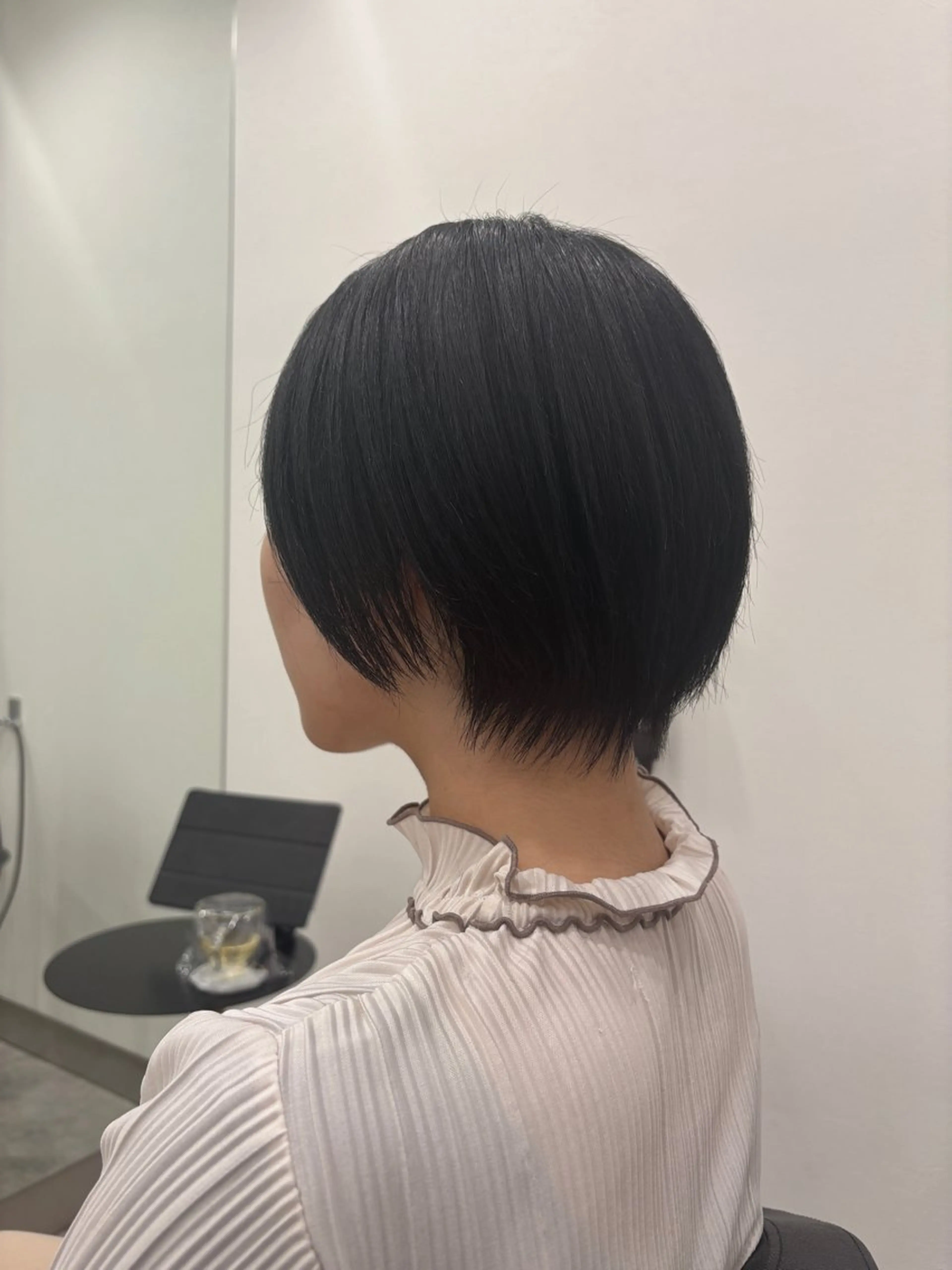 ショート カラー ヘアアレンジ ブリーチ ケアブリーチ ボブ 韓国風ヘア レイヤーカット カット ヘアカラー トリートメント 💝似合わせカット& カラーＵｒｕｎａ💝のヘアスタイル