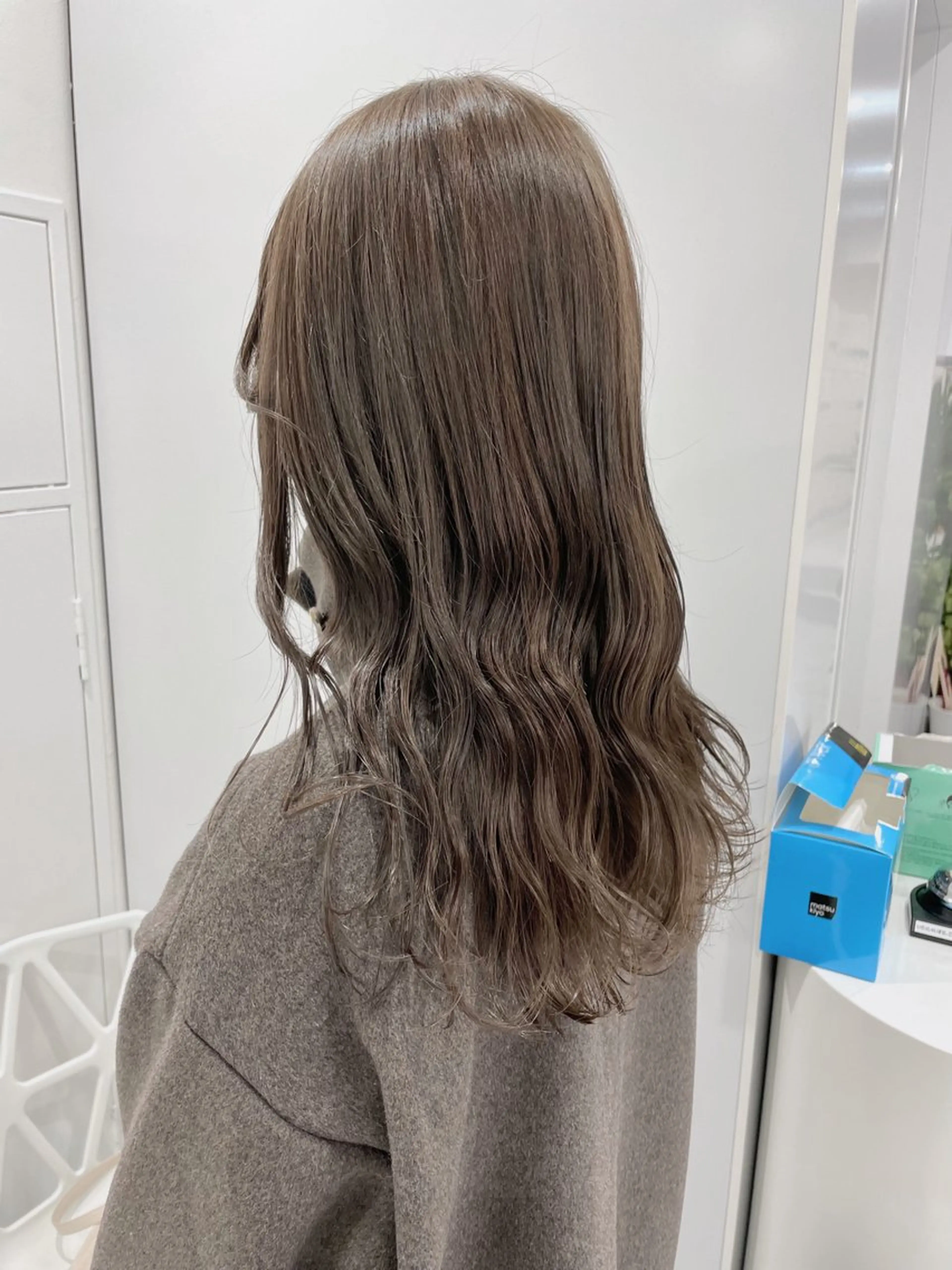 セミロング 💍大人デザイン /ハイトーン♡リクトのヘアスタイル