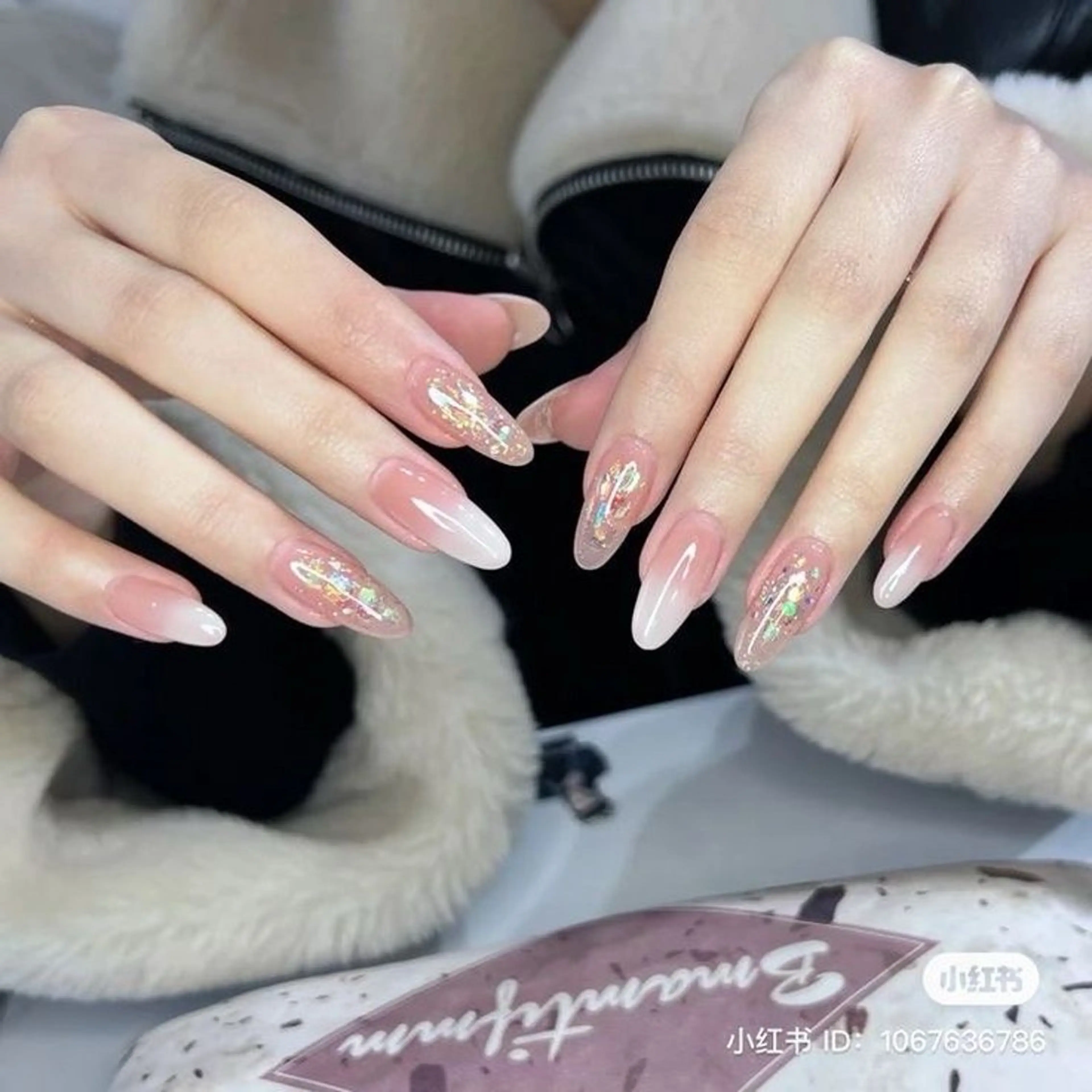 ネイル アートネイル フレンチネイル ジェルネイル 韓国ネイル 持ち込み 波 なみのネイルデザイン