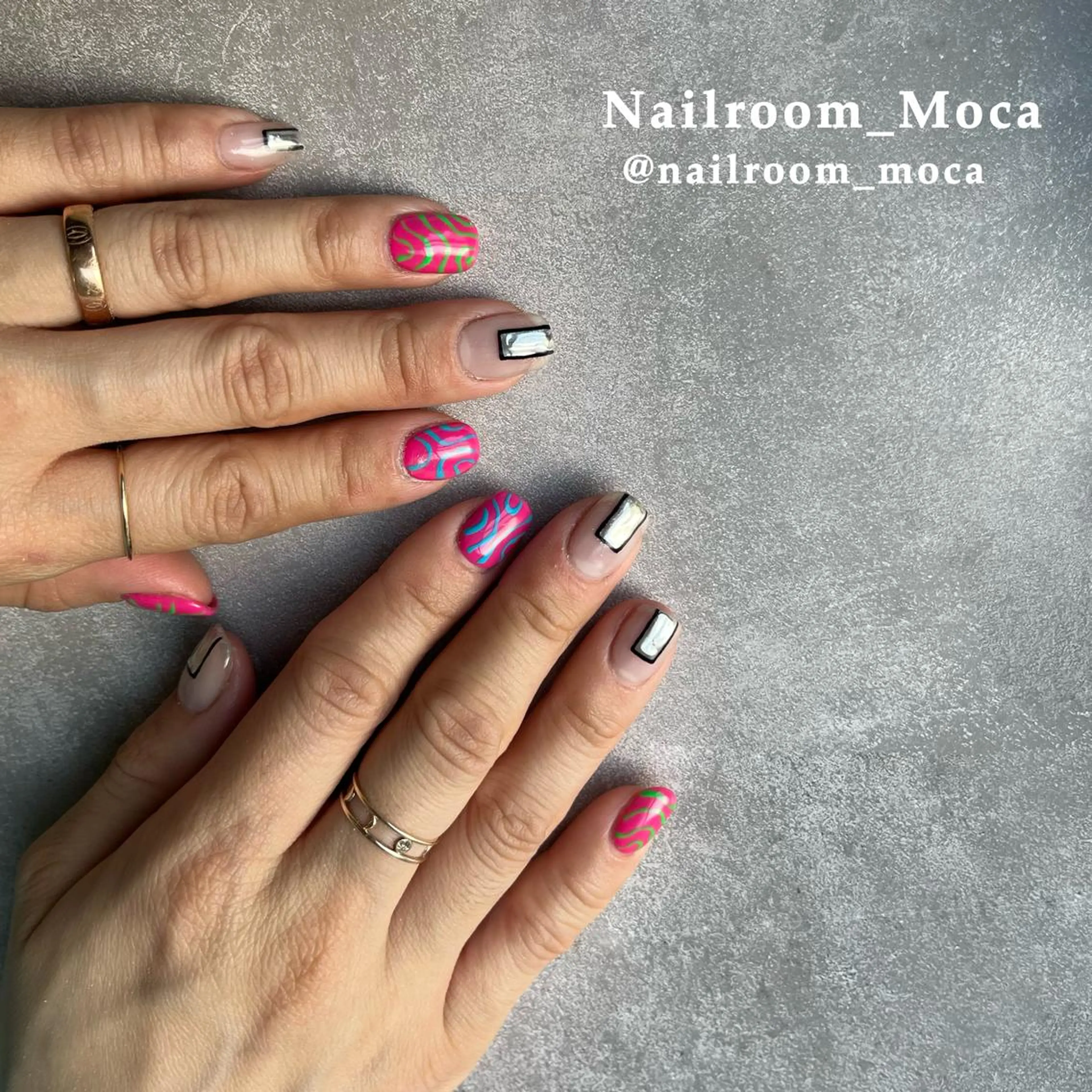 ネイル ハンドネイル Nailroom Mocaのネイルデザイン