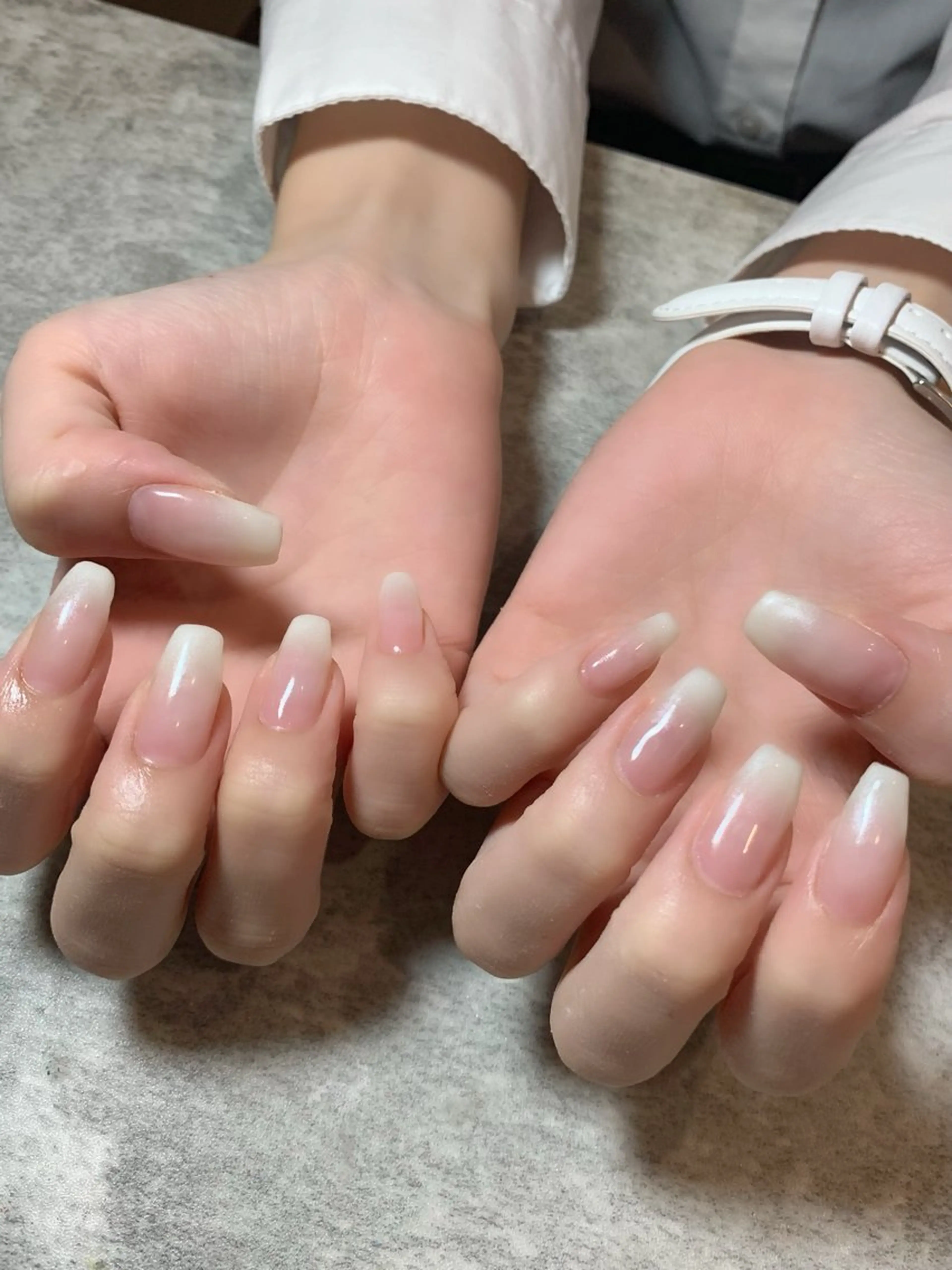 【オフなし】クリアベースグラデーション💅✨の写真