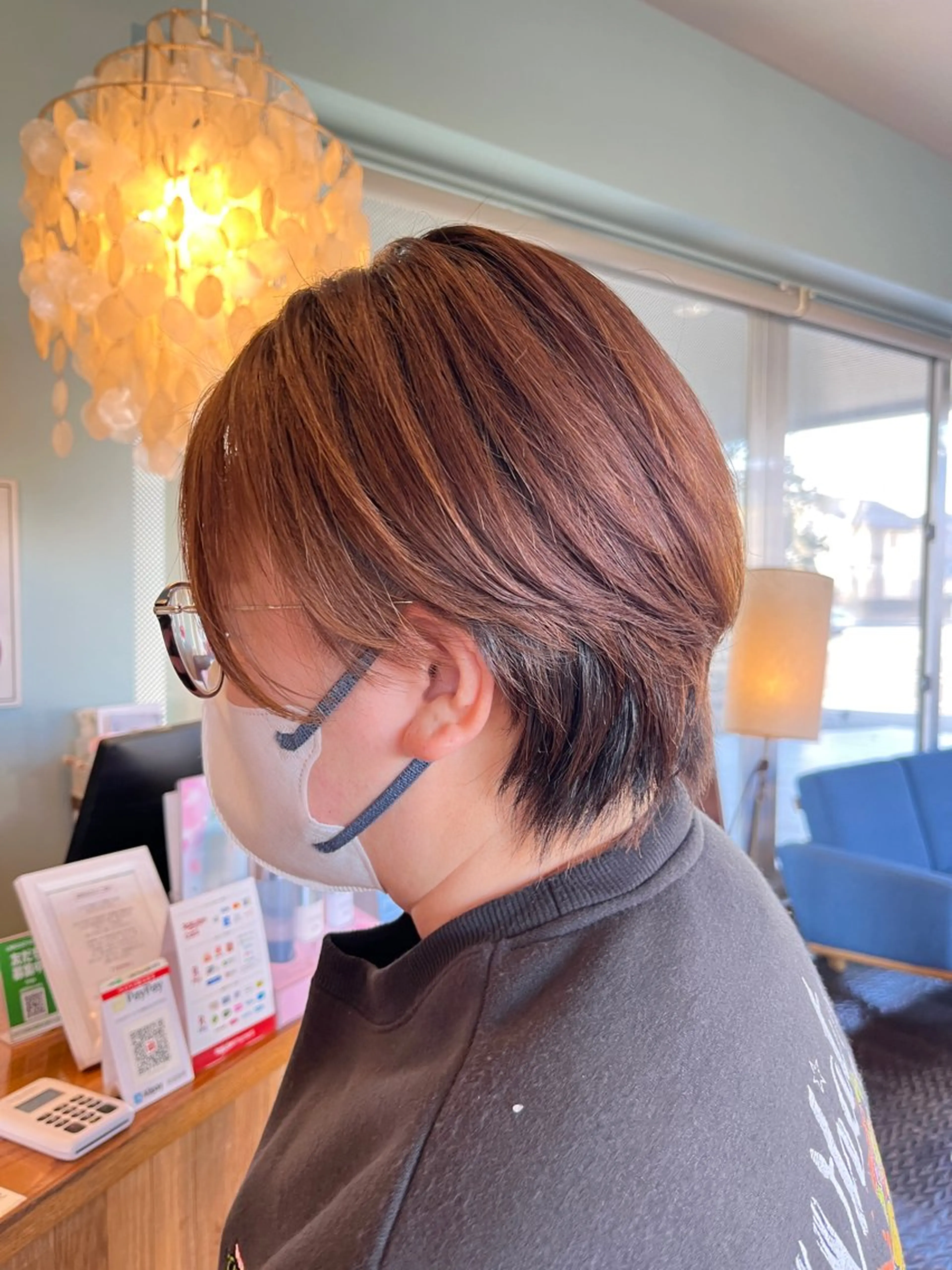 ショート カット 長南 やよいのヘアスタイル