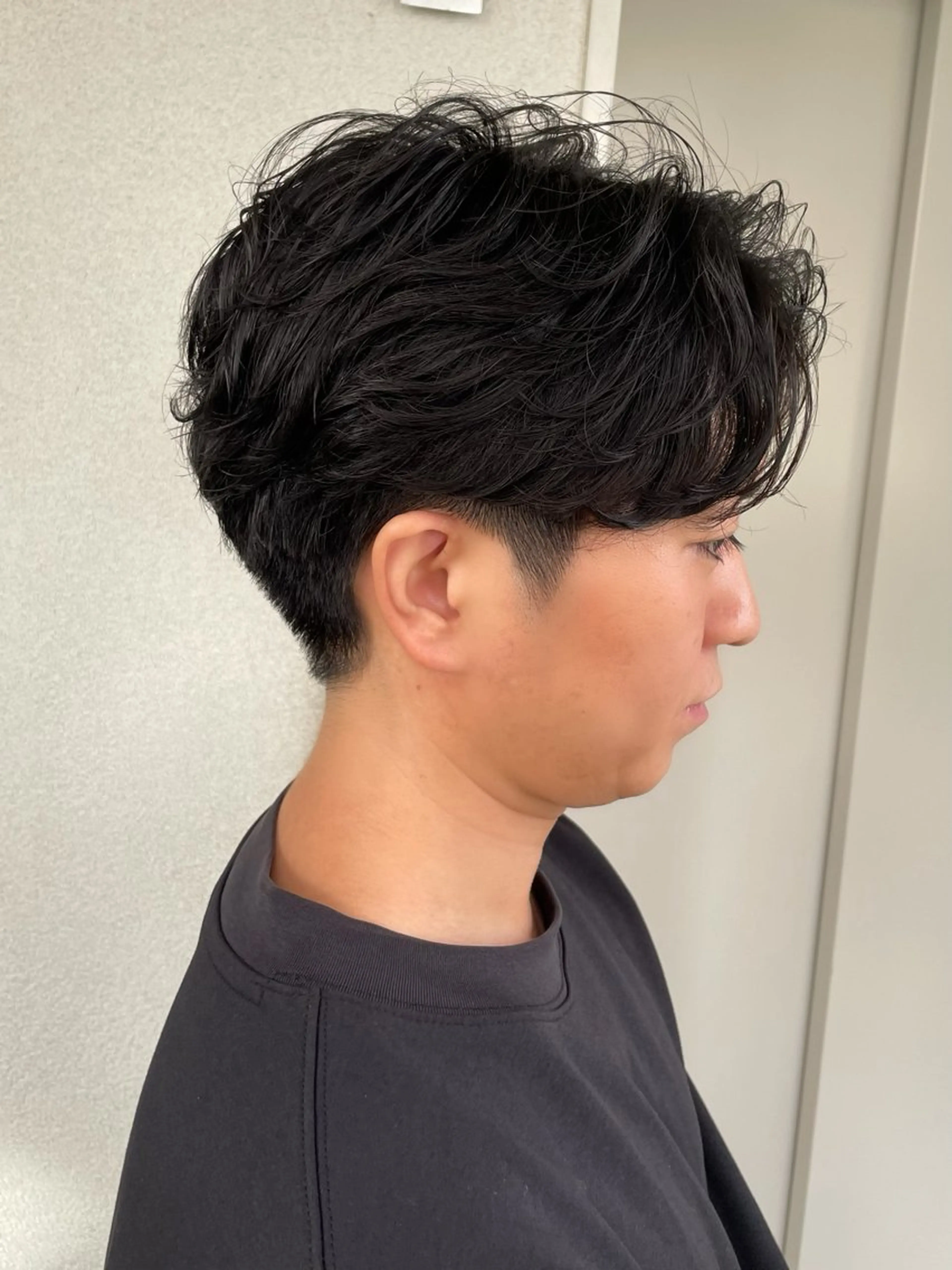 パーマ メンズ カット パーマ トリートメント ヘッドスパ ヘアセット メンズモテパーマ💙 fuwaのヘアスタイル