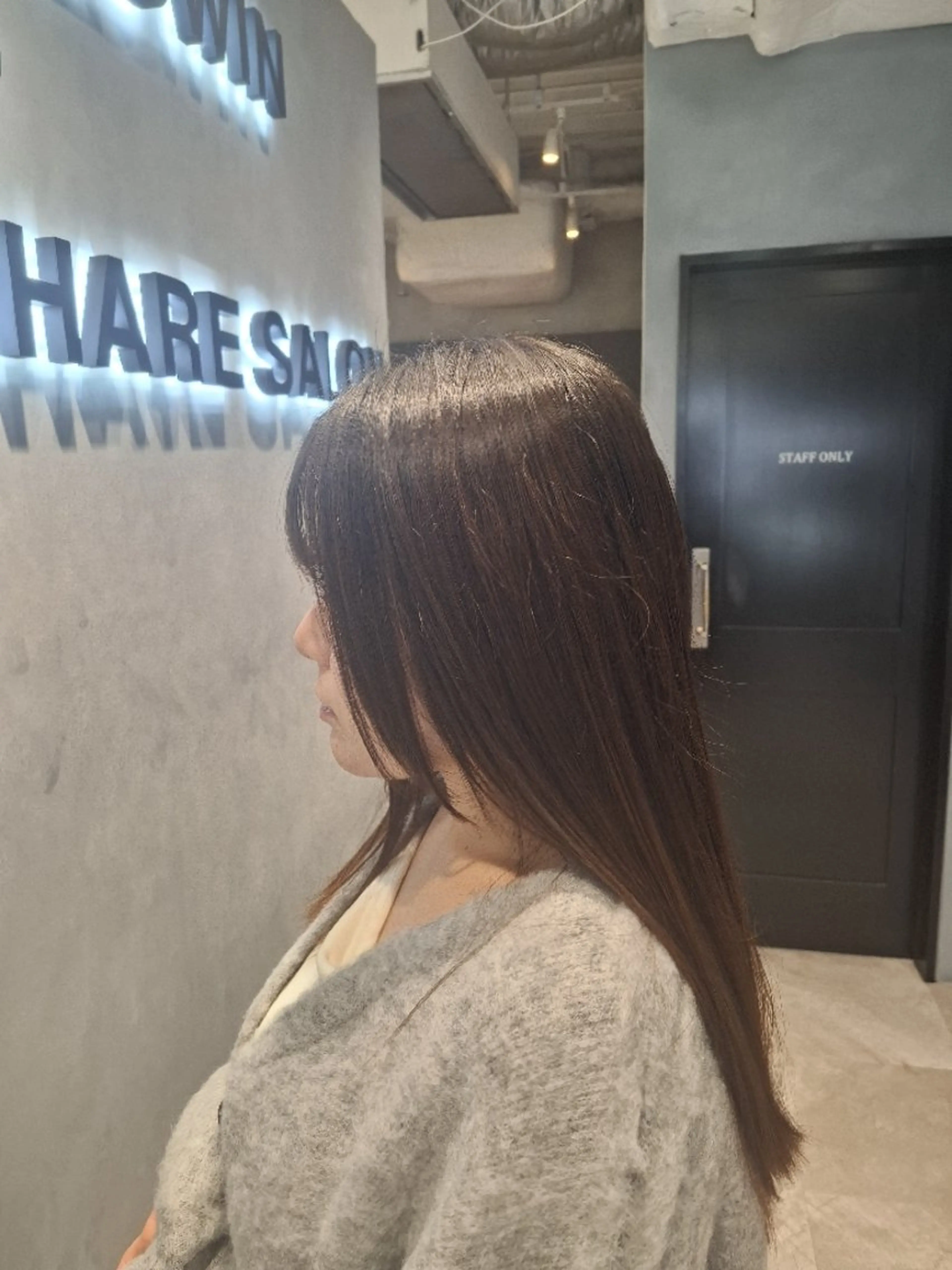 ロング レイヤーカット トリートメント SALOWIN渋谷&new店所属・束感&韓国ヘア🐰 koumeiのヘアスタイル