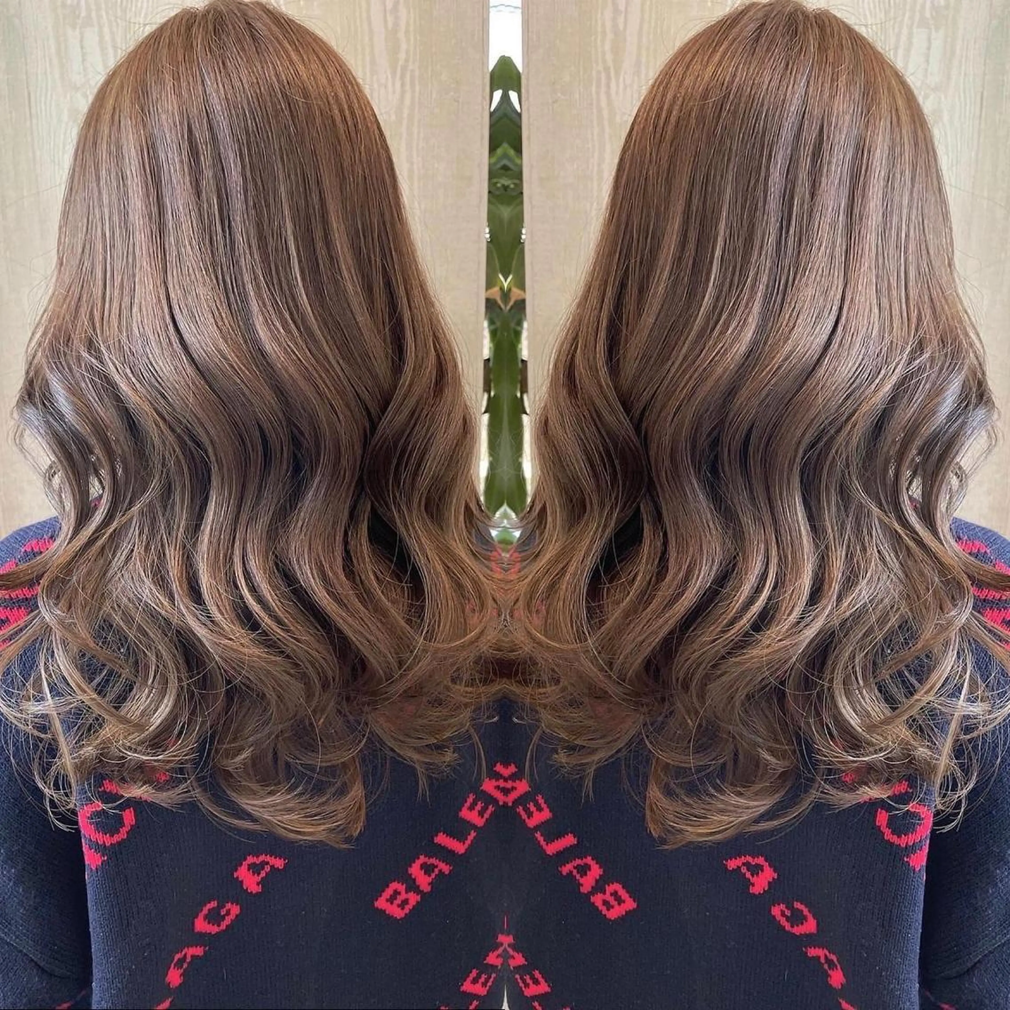 セミロング カラー アッシュ ベージュカラー ケアカラー 透明感カラー 外国人風カラー カット ヘアカラー トリートメント 河合秀明/ショート /ボブ/レイヤーのヘアスタイル