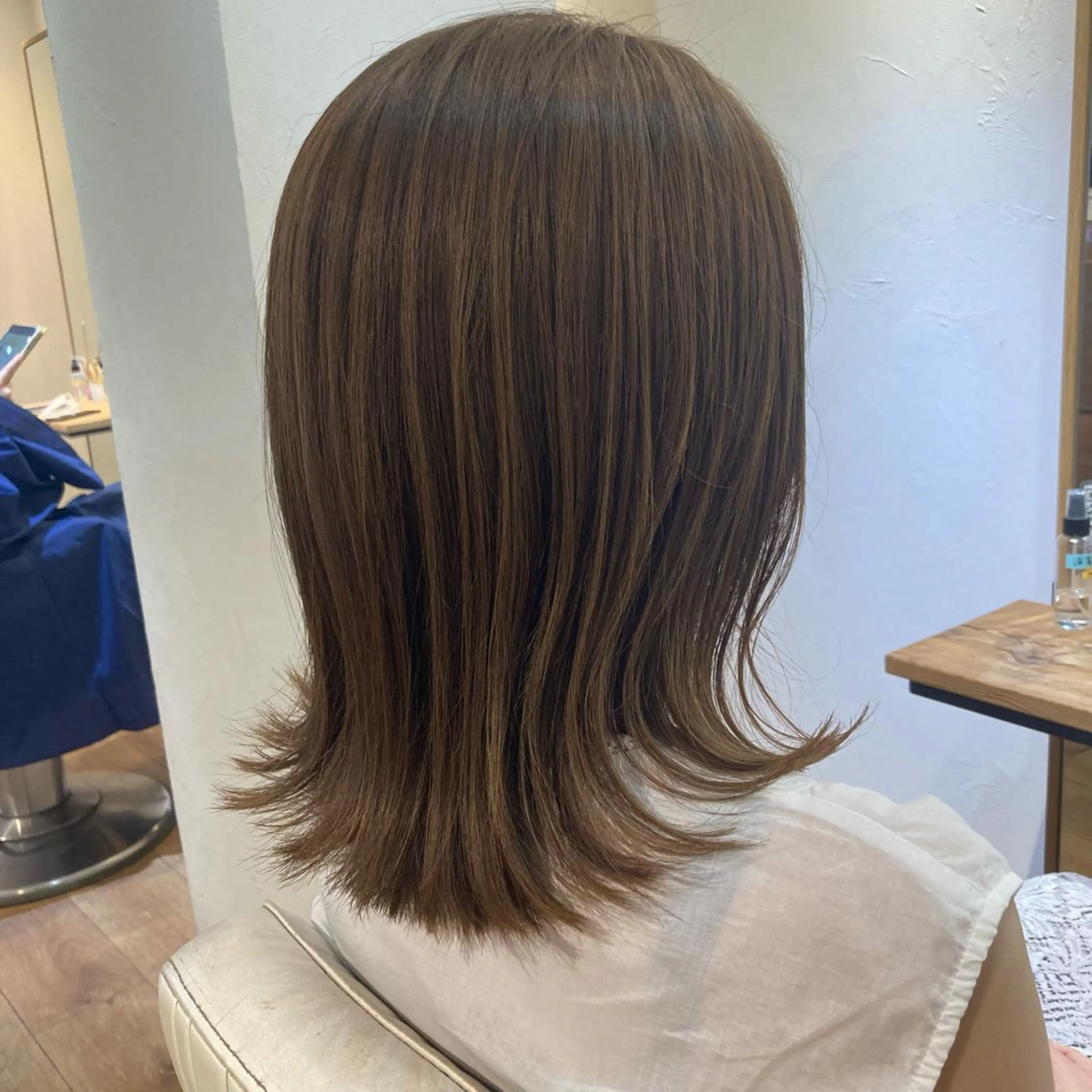 ミディアム 髪質改善 NEWI 京橋 京橋【tomomi】のヘアスタイル