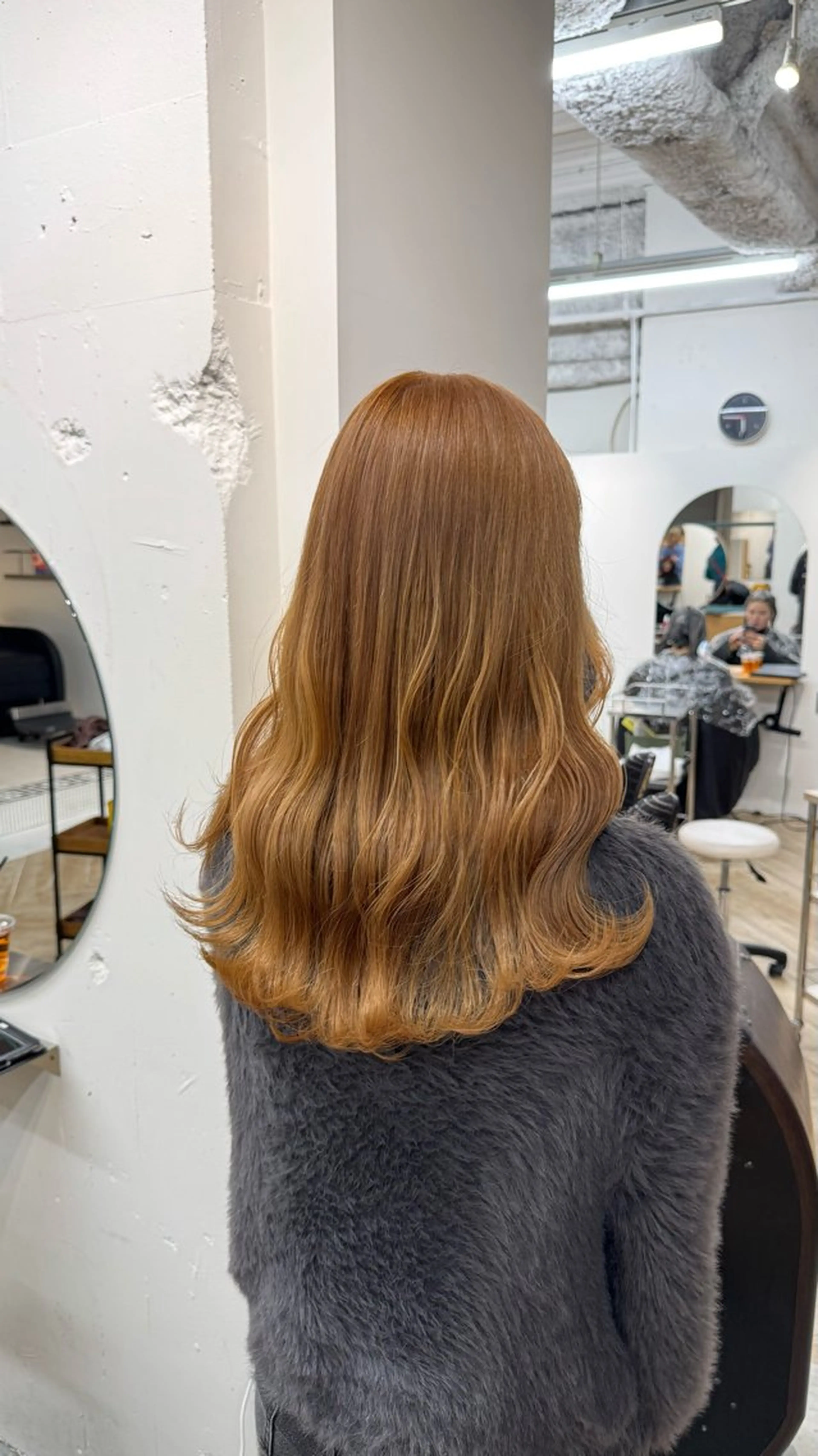 ロング カラー ヘアカラー トリートメント 新潟/万代/ベージュ ダブルカラー髙橋魁真のヘアスタイル