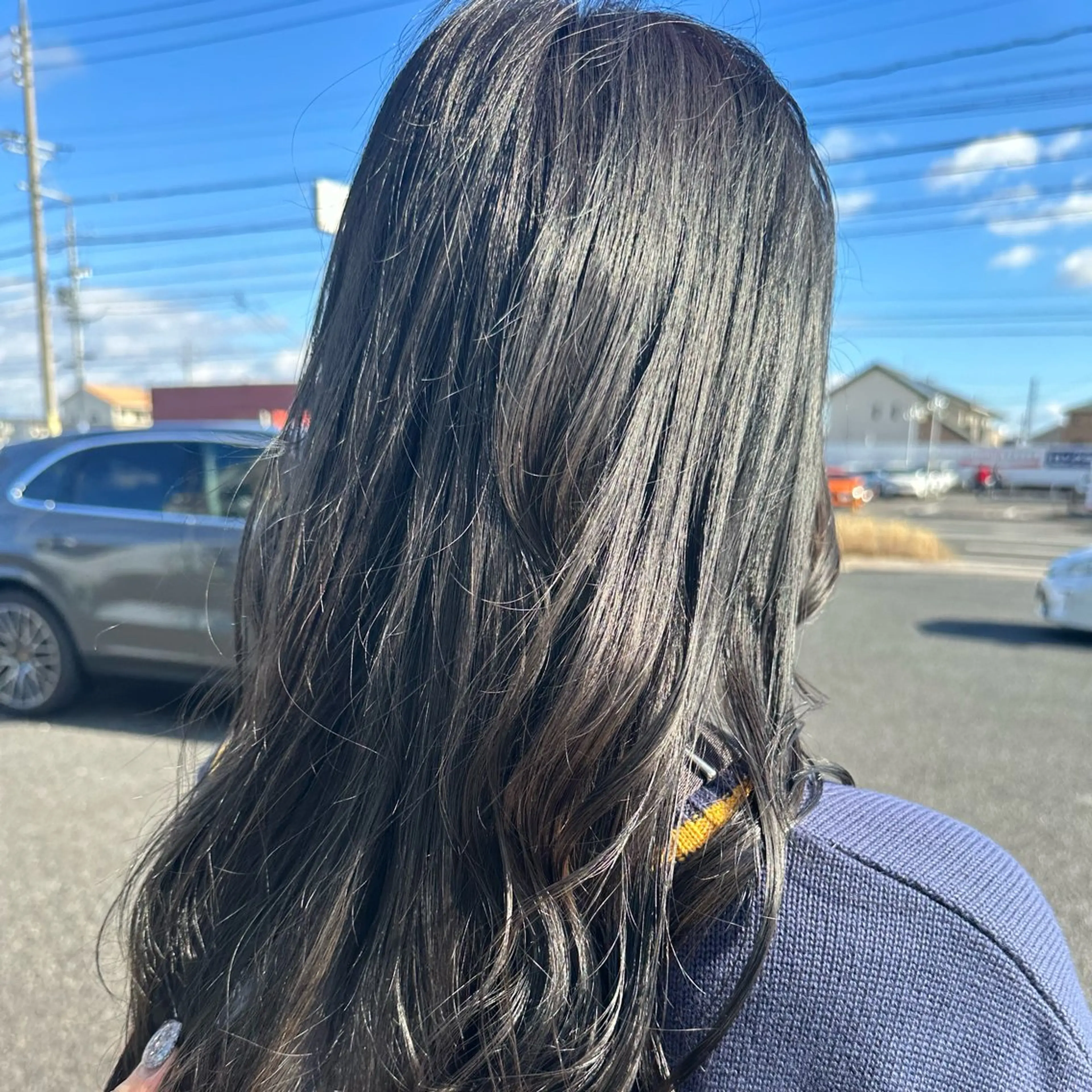 カラー ヘアカラー 町田 里奈のヘアスタイル