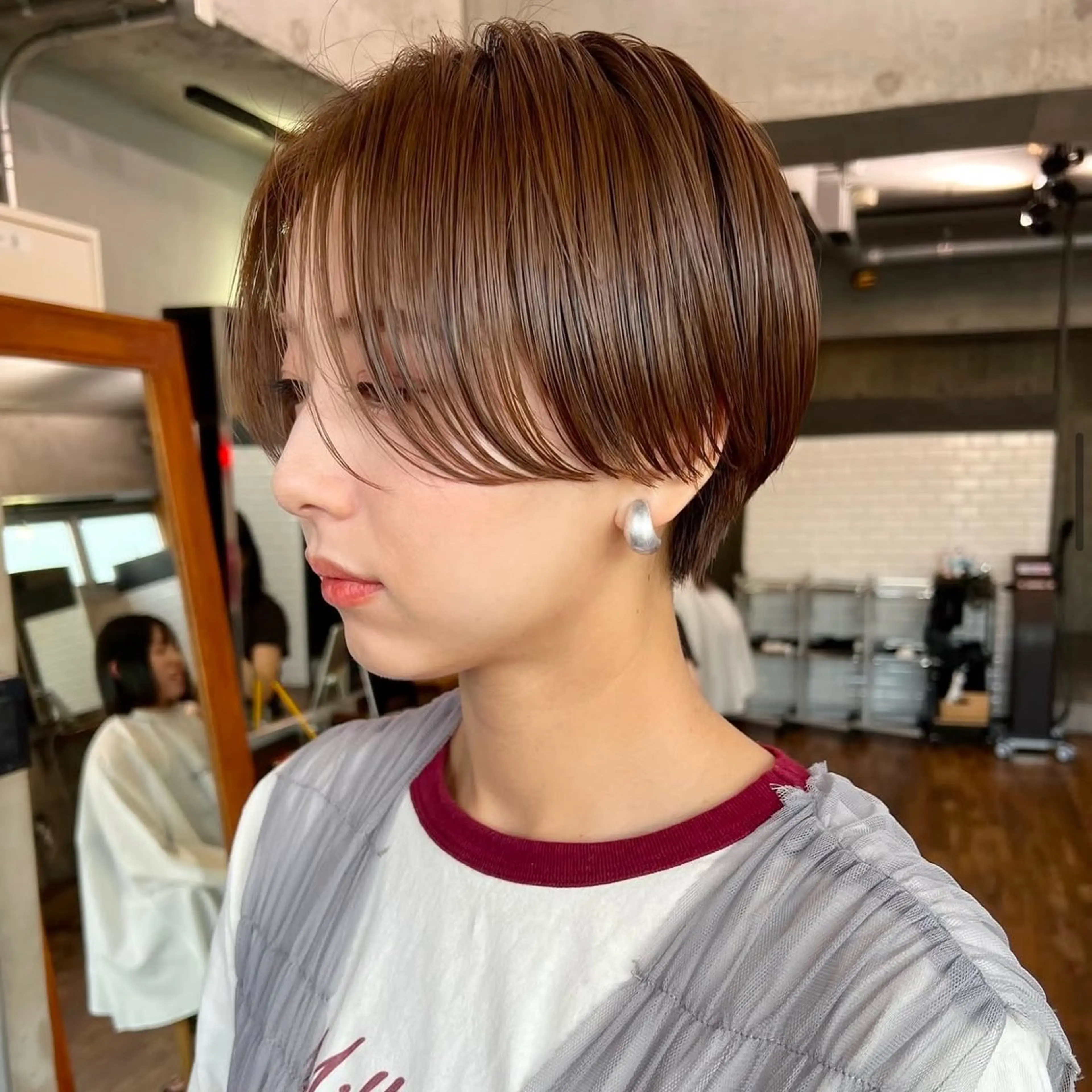 ショート カラー ☑️aiko【艶 カラー・ショート募】のヘアスタイル