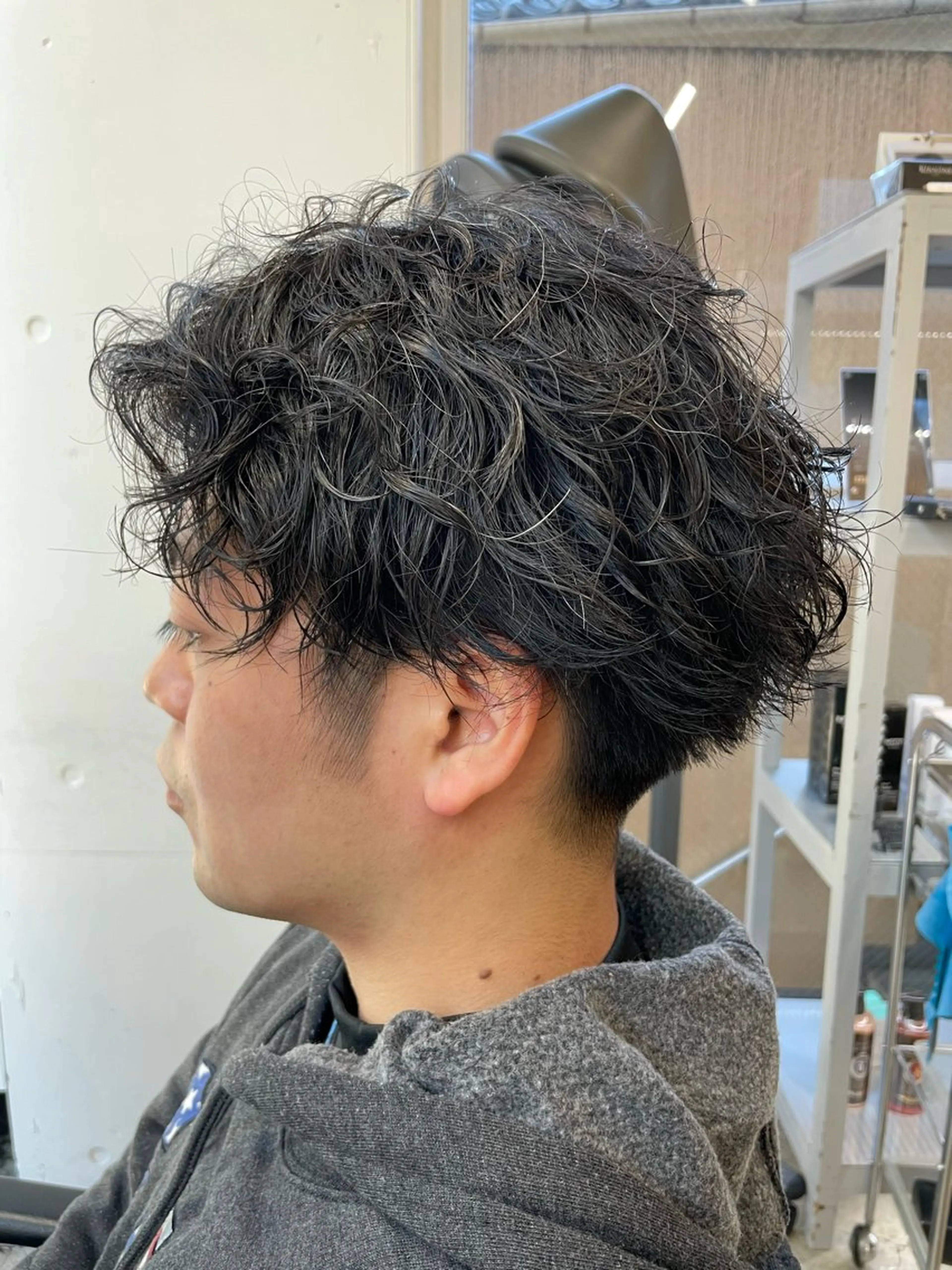 パーマ 【メンズパーマ】比嘉 啓人のヘアスタイル