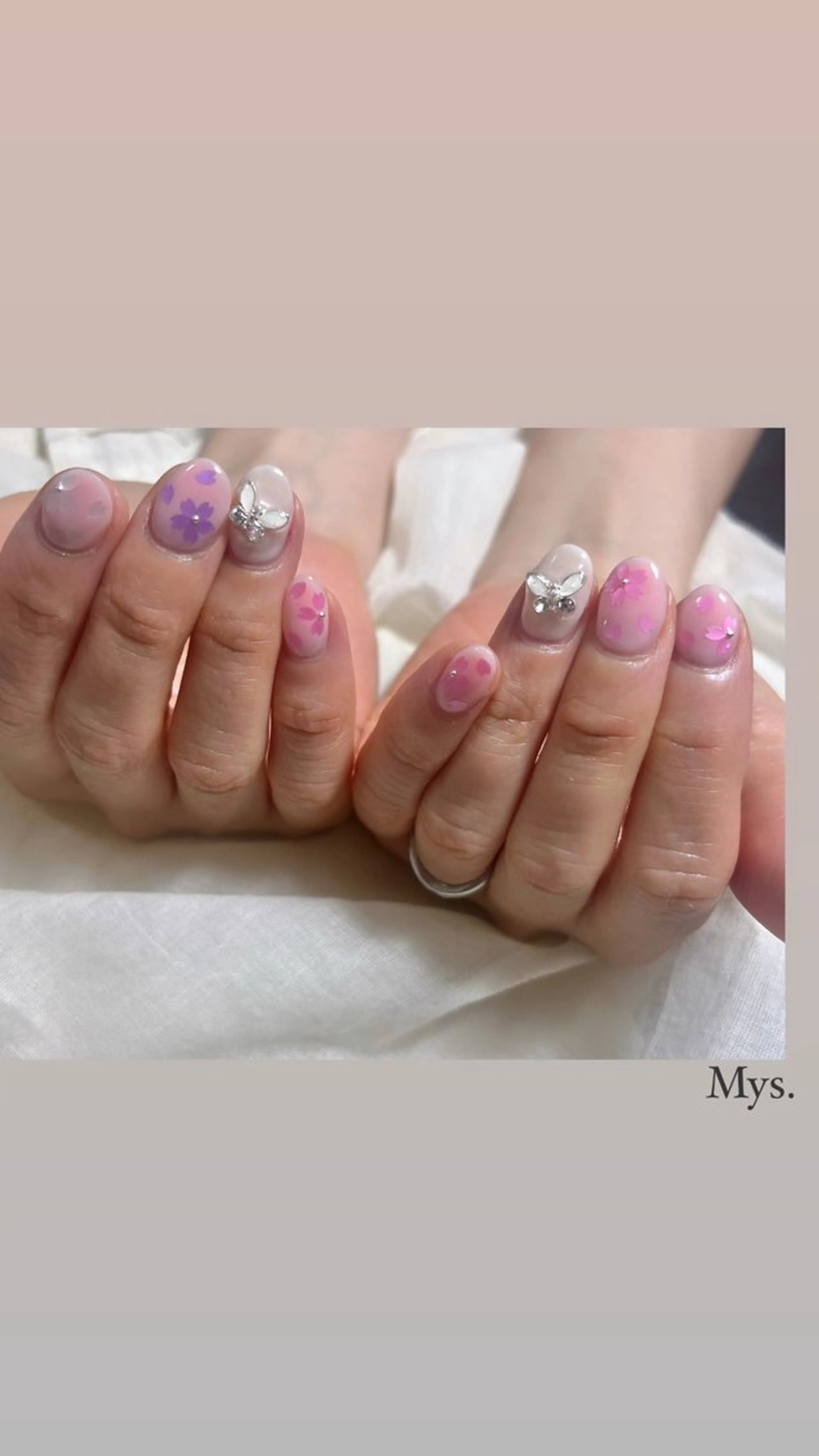 ネイル Mys. 松本結衣のネイルデザイン