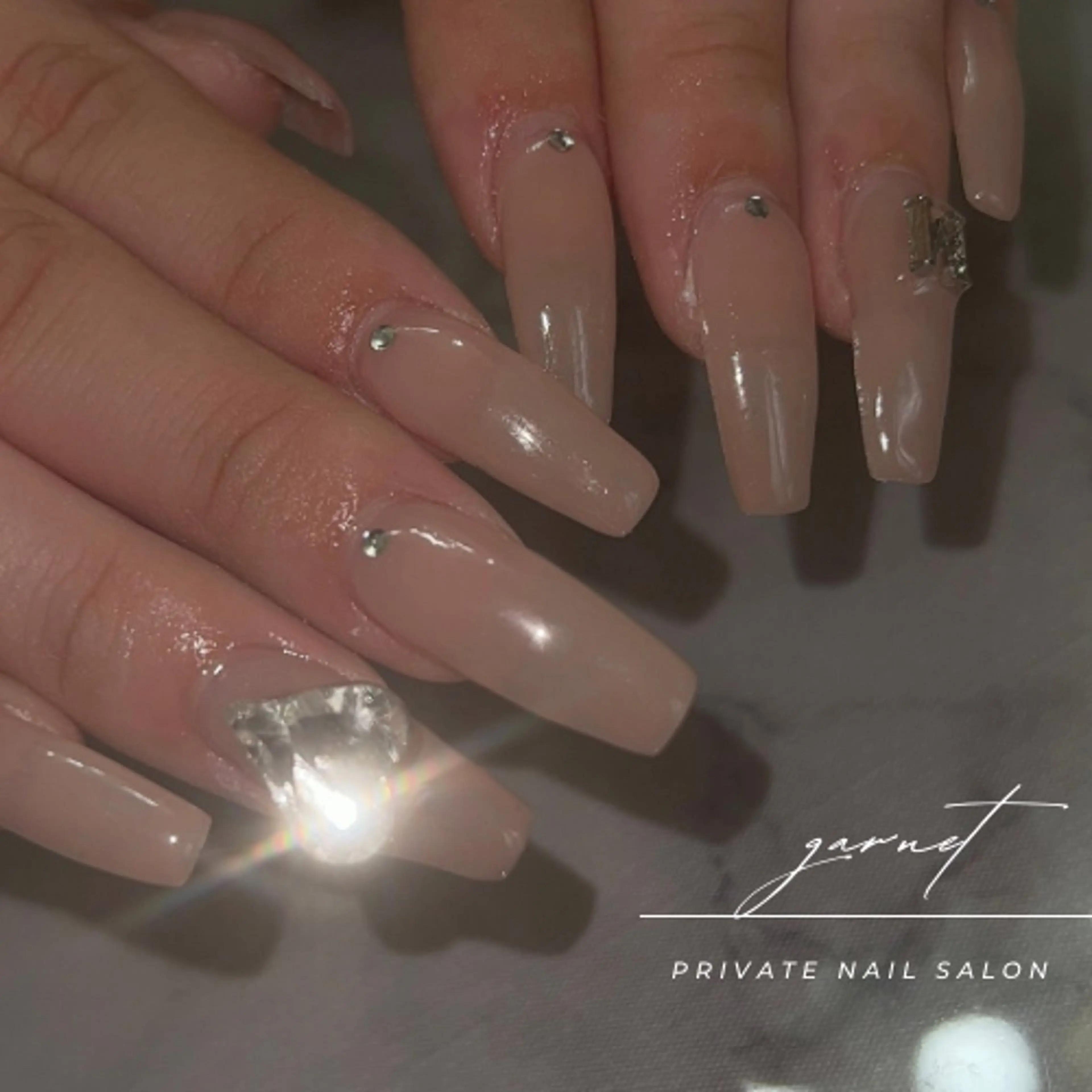 ネイル ハンドネイル Garnet nailのネイルデザイン