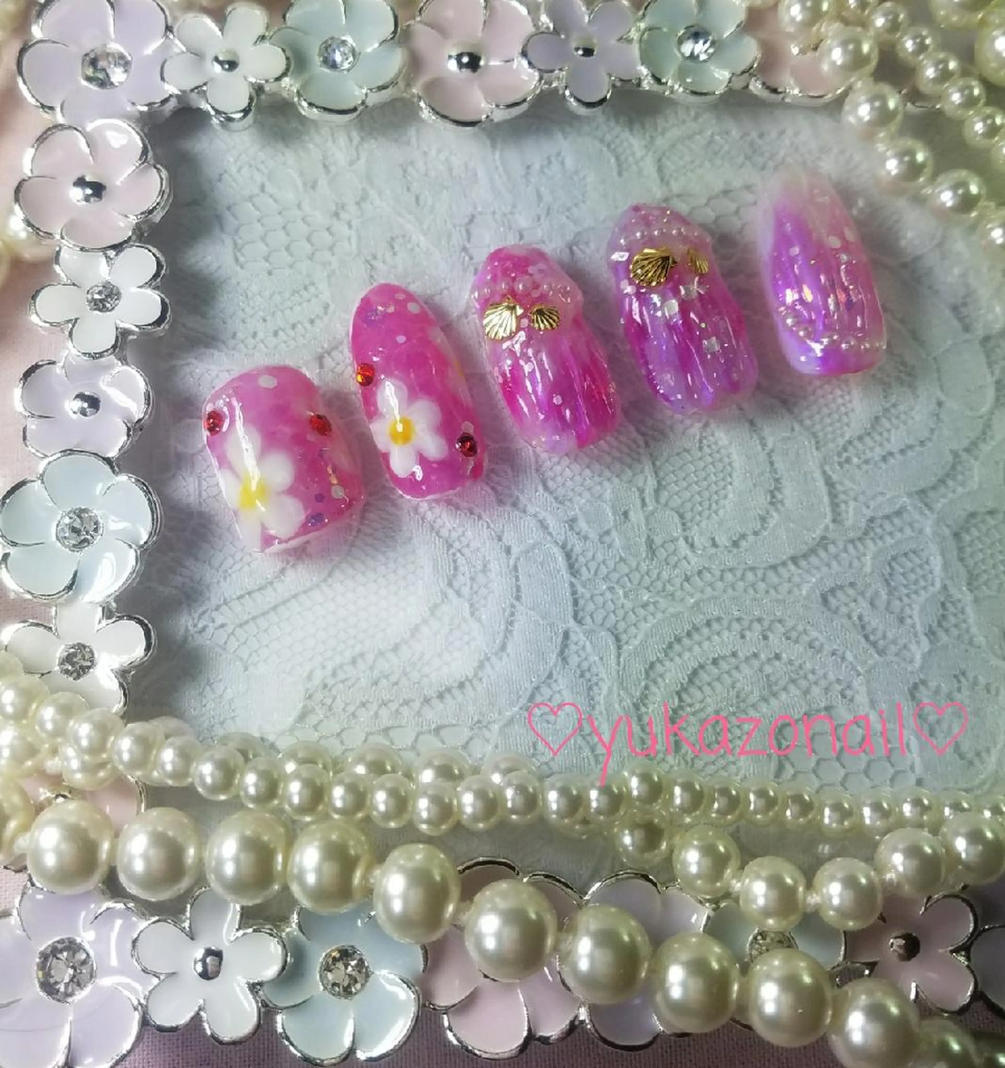 ネイル ネイルチップ nail atelier yuka所属・❤ yuka❤のネイルデザイン