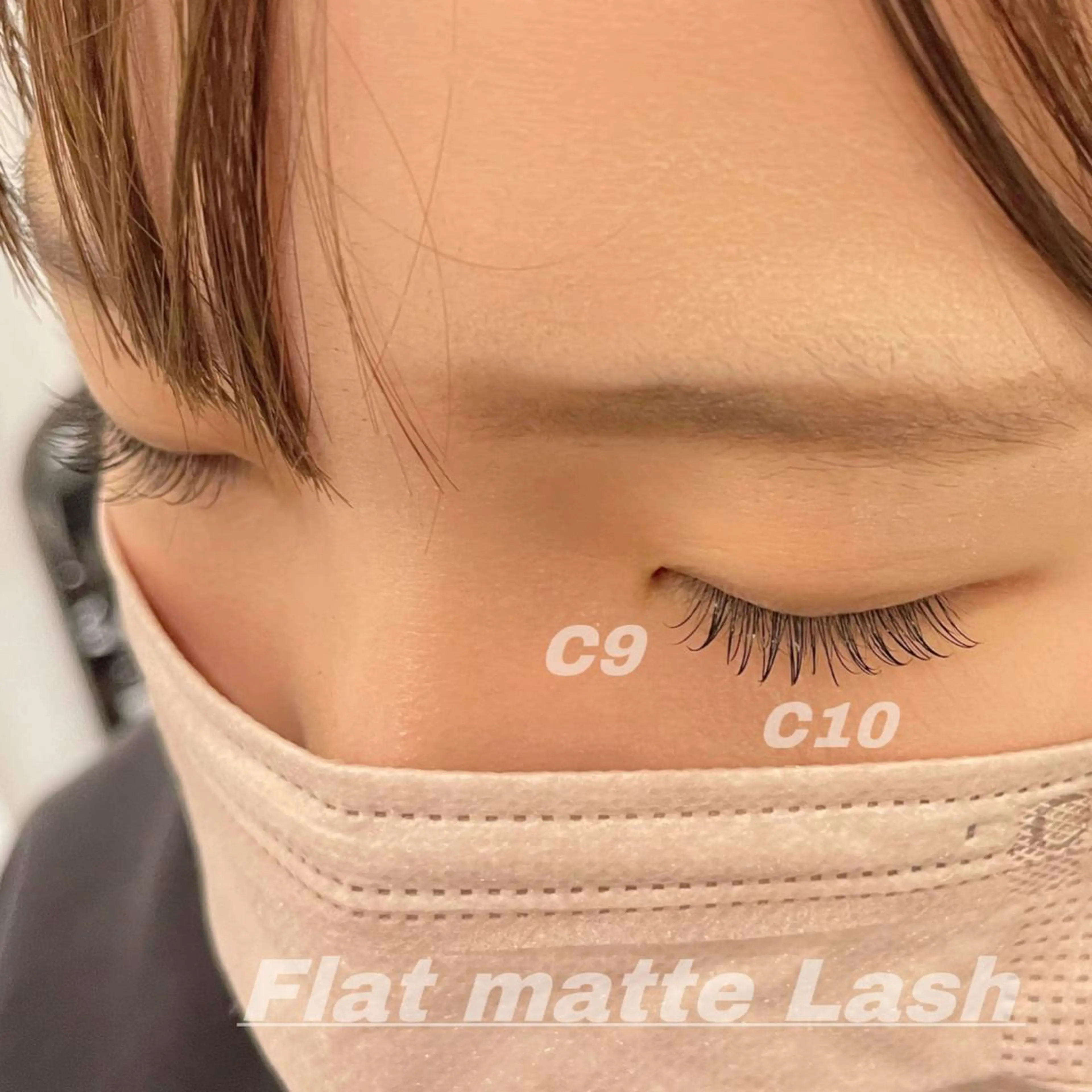 マツエク・マツパ Cカール フラットラッシュ Eye ELSA lash栄店 長沼の眉毛・アイブロウイメージ