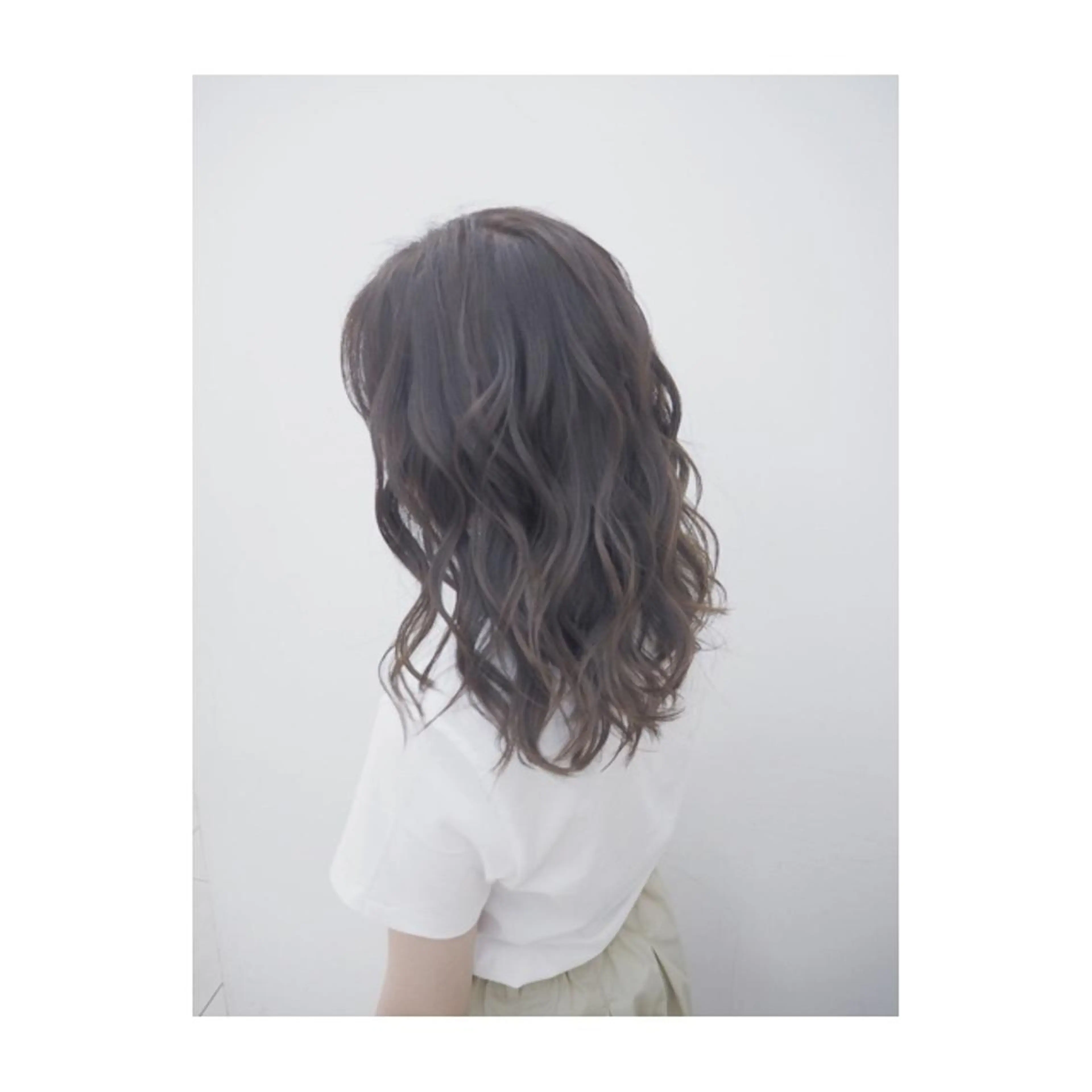 ミディアム カラー 永岡 鉄平のヘアスタイル