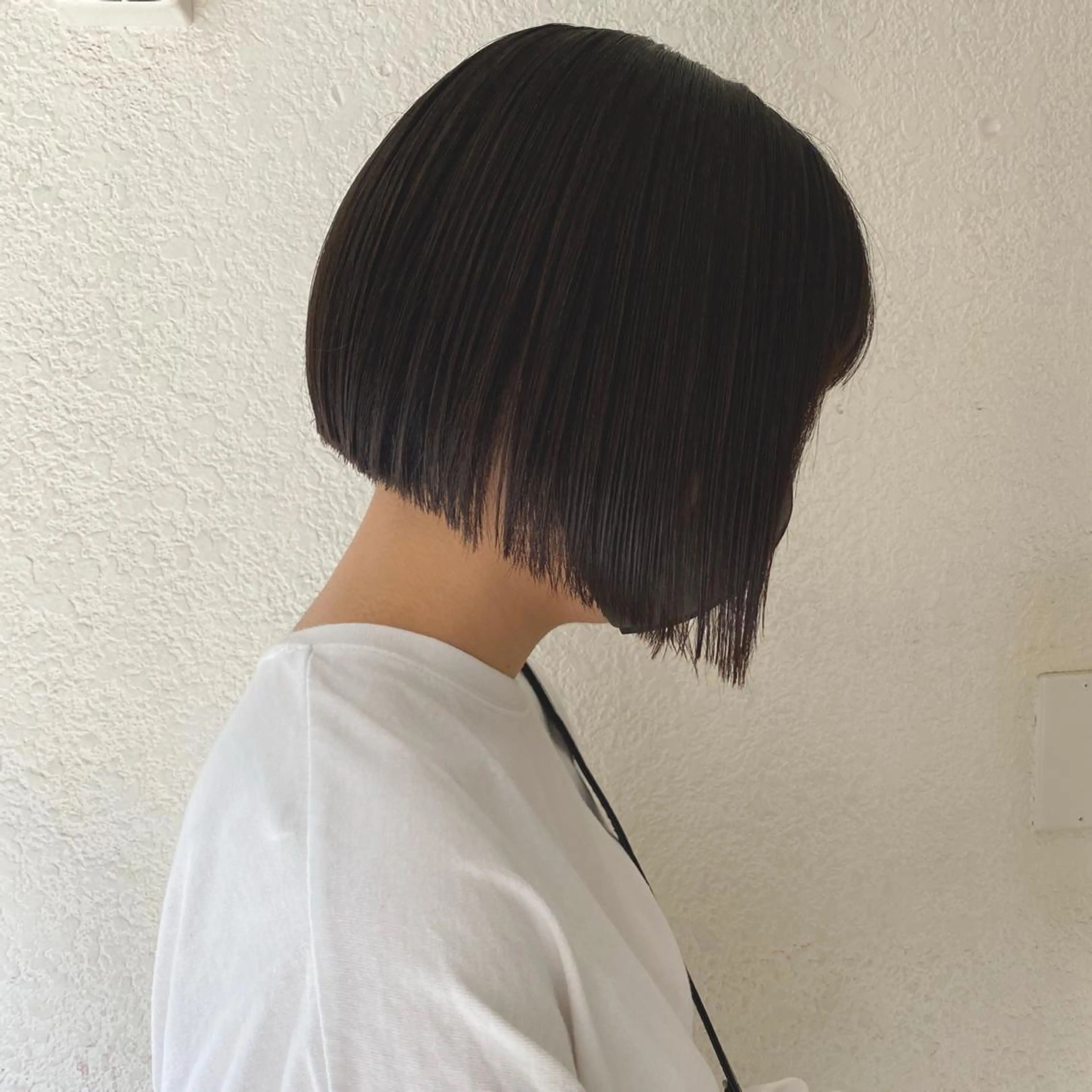 ショート 前下がりボブ ボブ 小川 美奈のヘアスタイル