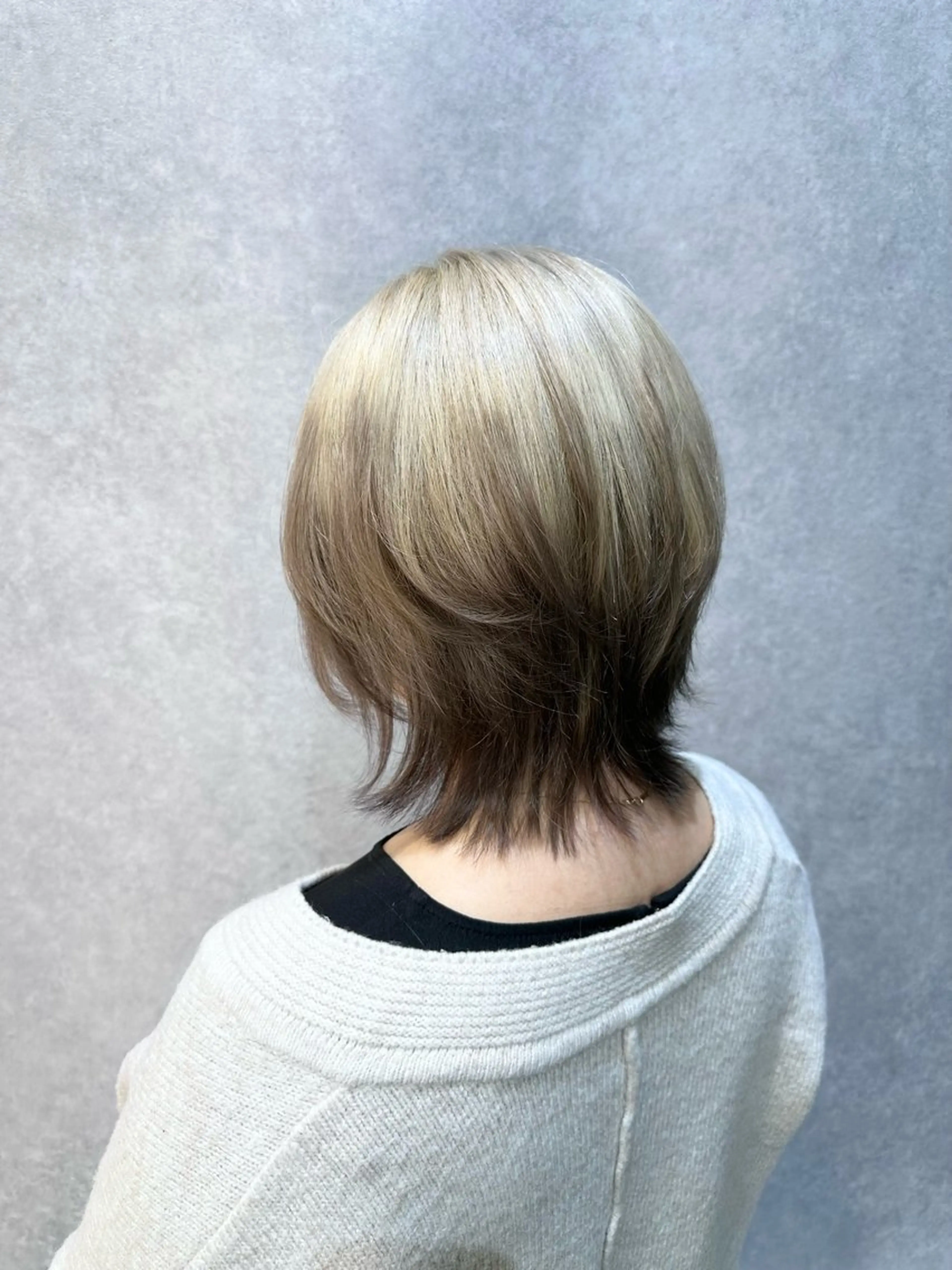 ミディアム カラー 🔸縮毛矯正/髪質 改善カラー石崎🔸のヘアスタイル