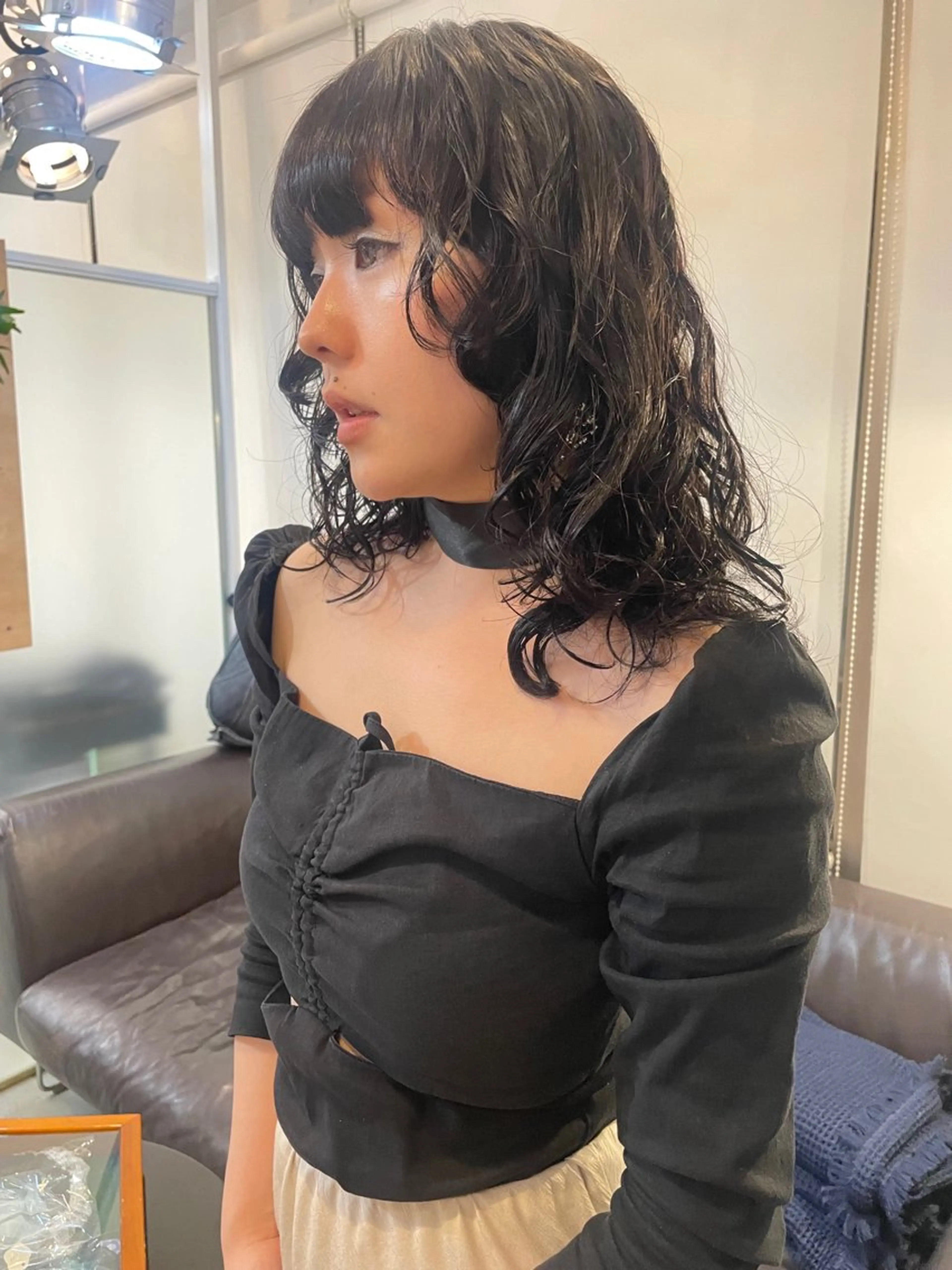 ロング パーマ パーマ BRIDGE所属・透明感カラー/パーマ hitomiのヘアスタイル