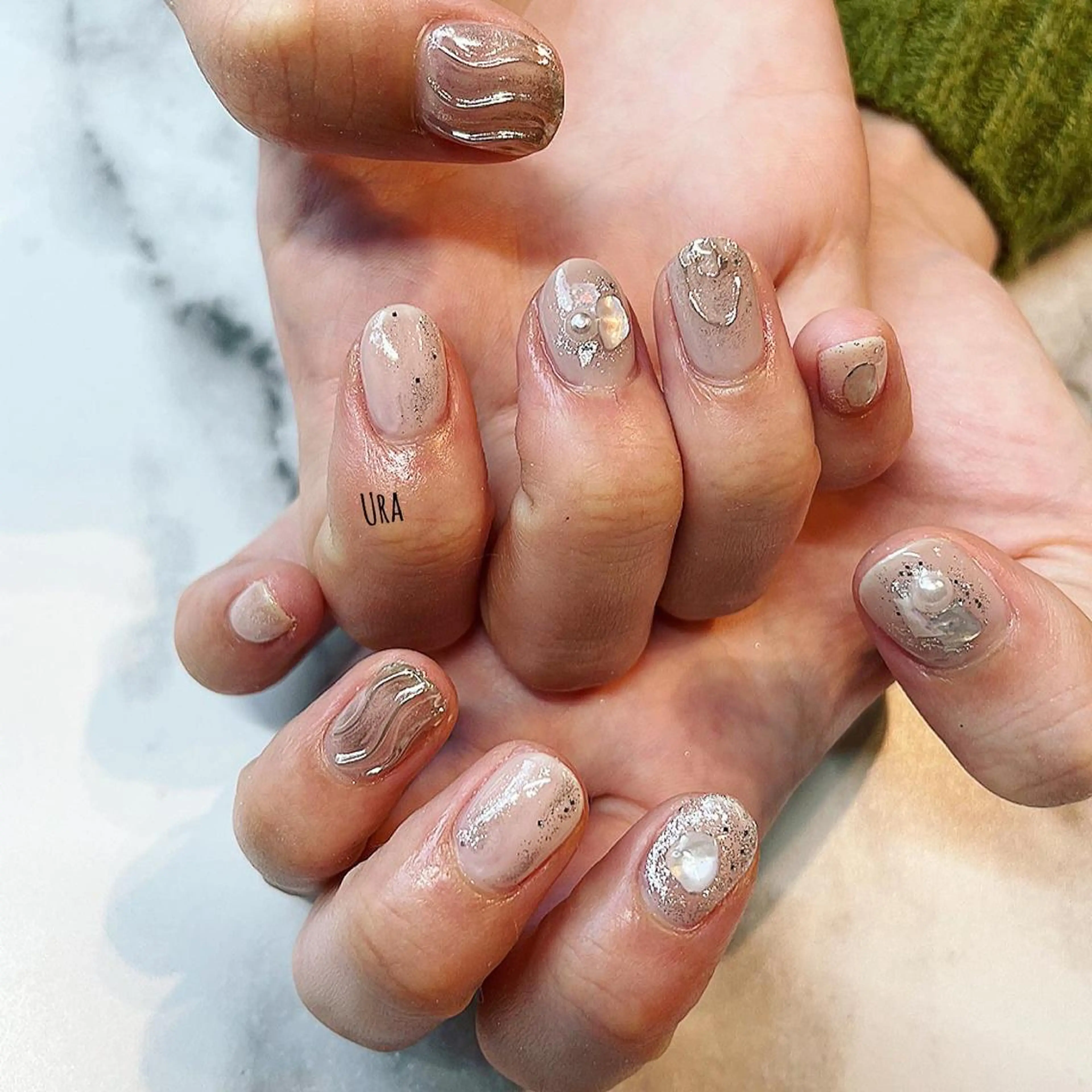 ネイル ハンドネイル UrakoNail 《nail》のネイルデザイン