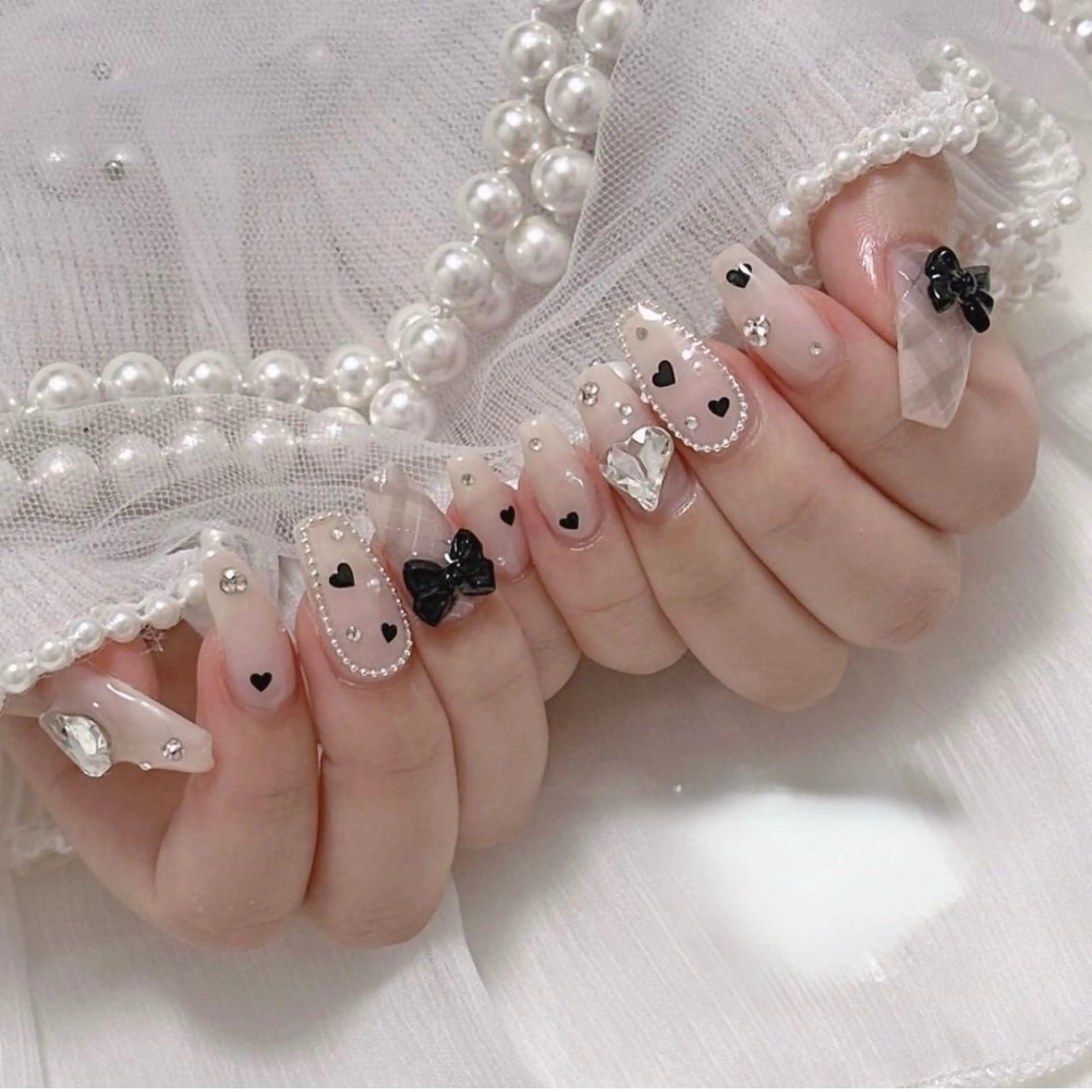 ⭐️人気NO.3⭐️ケア込み・アートやり放題+パーツつけ放題💅🥰の写真