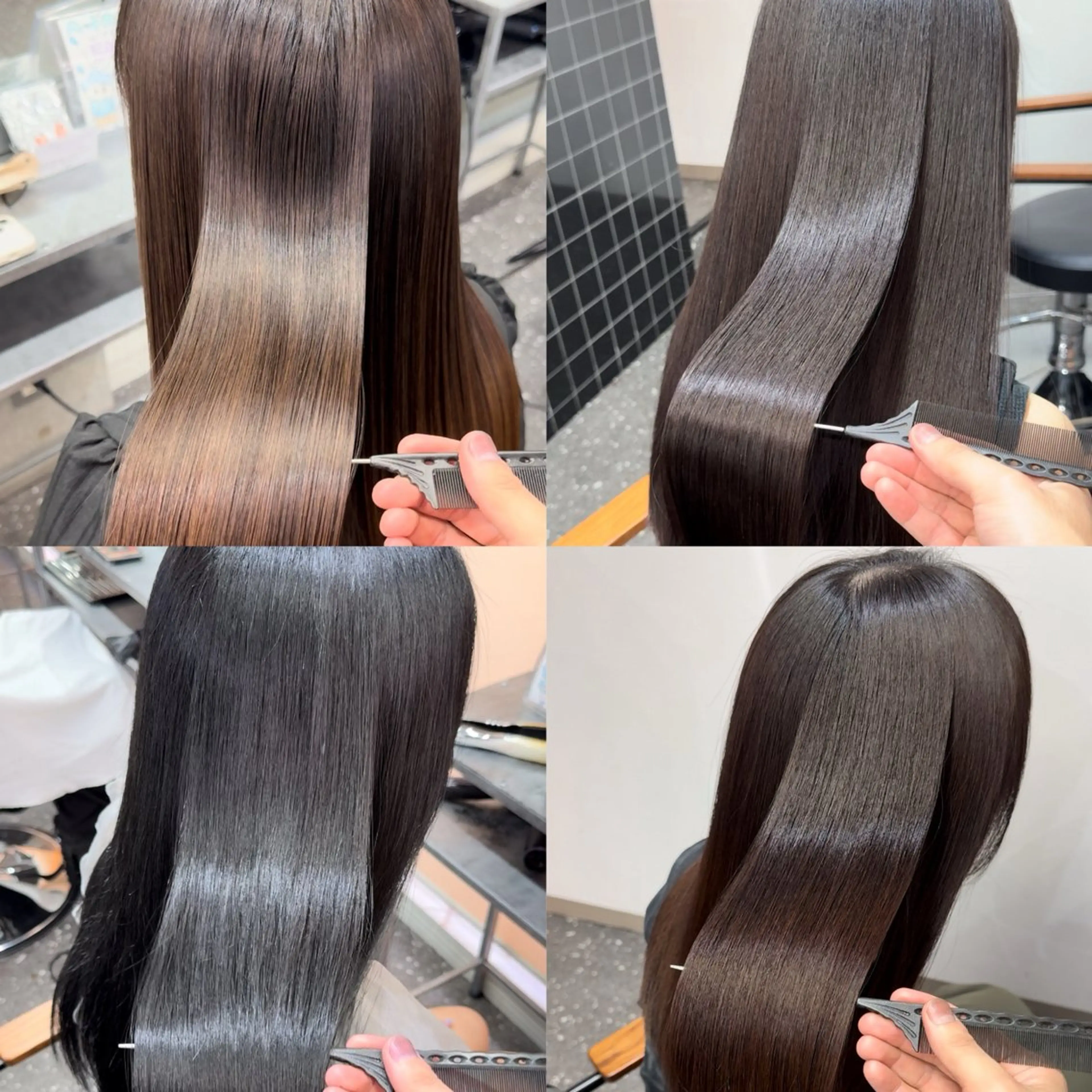 ロング カラー カット トリートメント 髪質改善女性支持率 Ｎｏ．1💍yasuのヘアスタイル