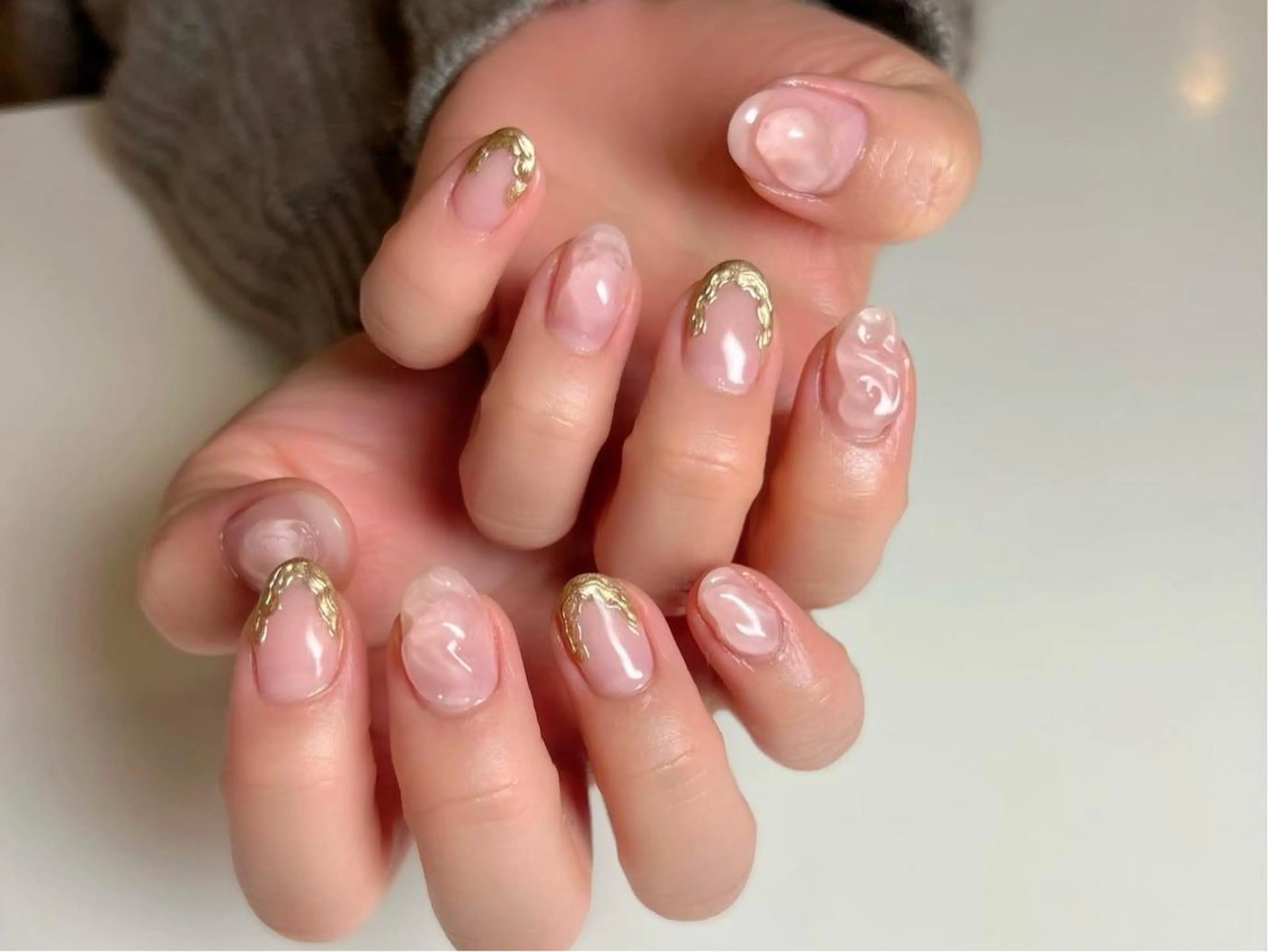 ネイル ONIKA Nail 青山通り店所属・ONIKA Nail 表参道A4🦋2分のネイルデザイン