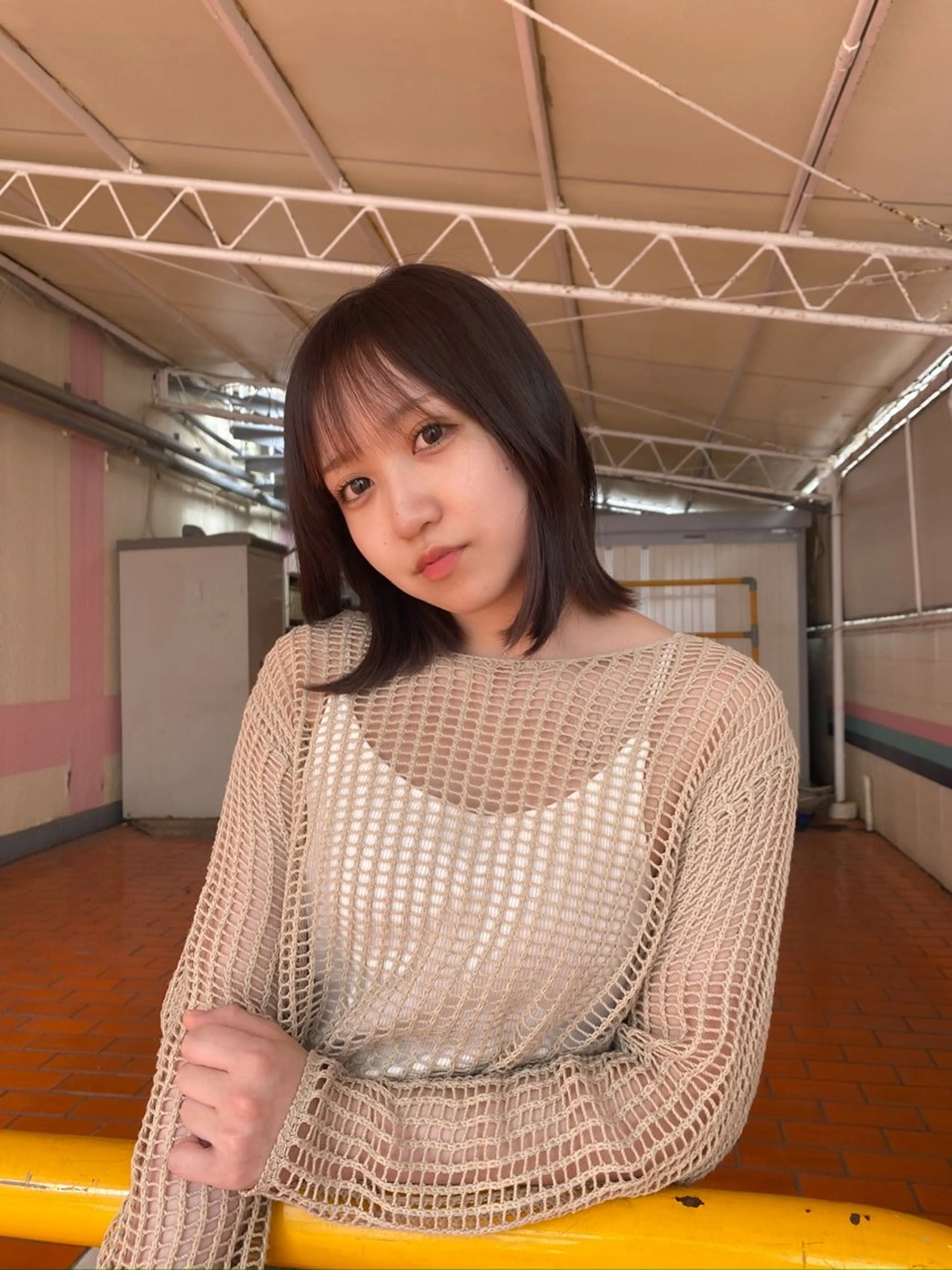 ミディアム カラー ヘアカラー トリートメント KY-GO.博多所属・朝倉 南のヘアスタイル