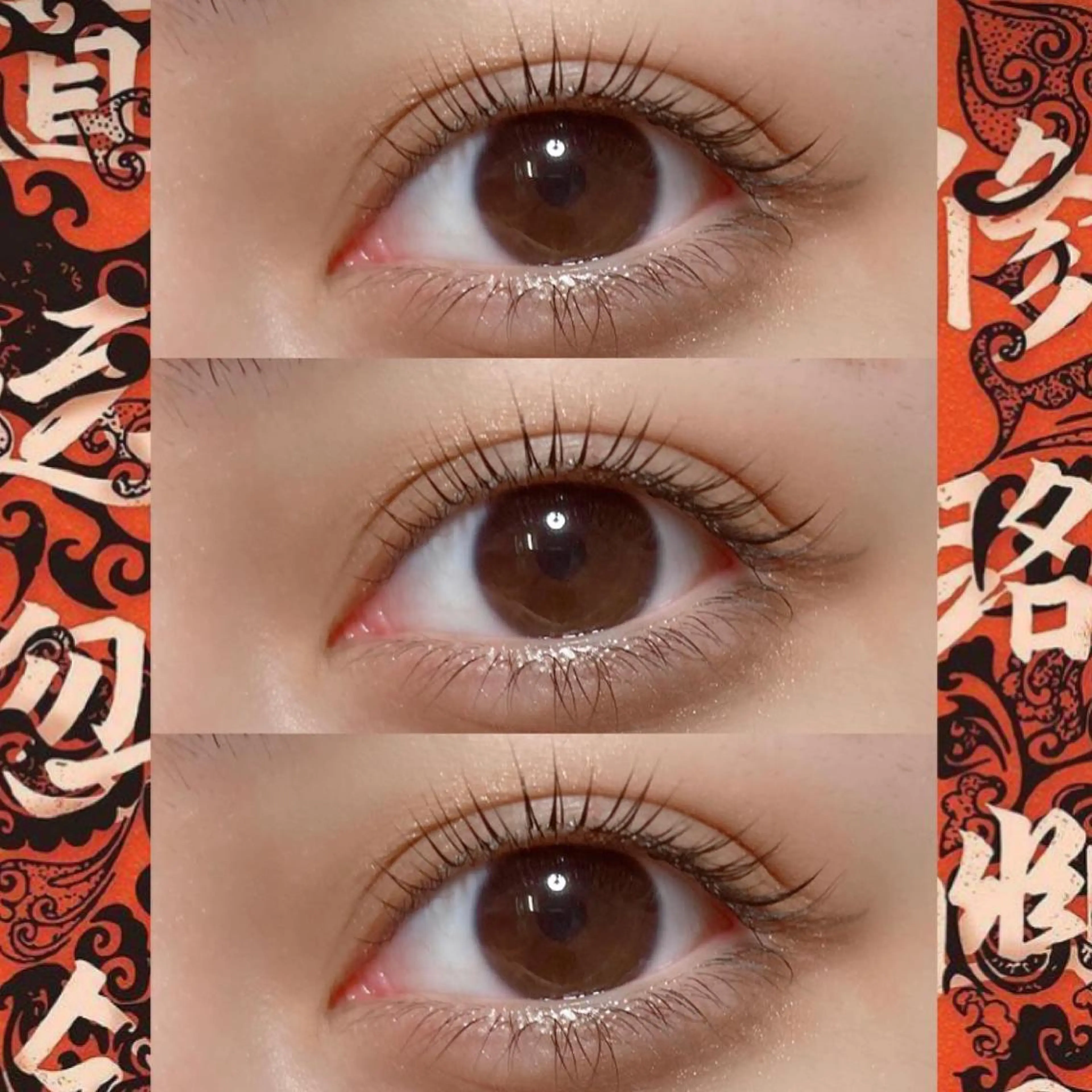 マツエク・マツパ フラットラッシュ 韓国風マツエク まつげパーマ 一重×まつ毛パーマ orihara mihoの眉毛・アイブロウイメージ