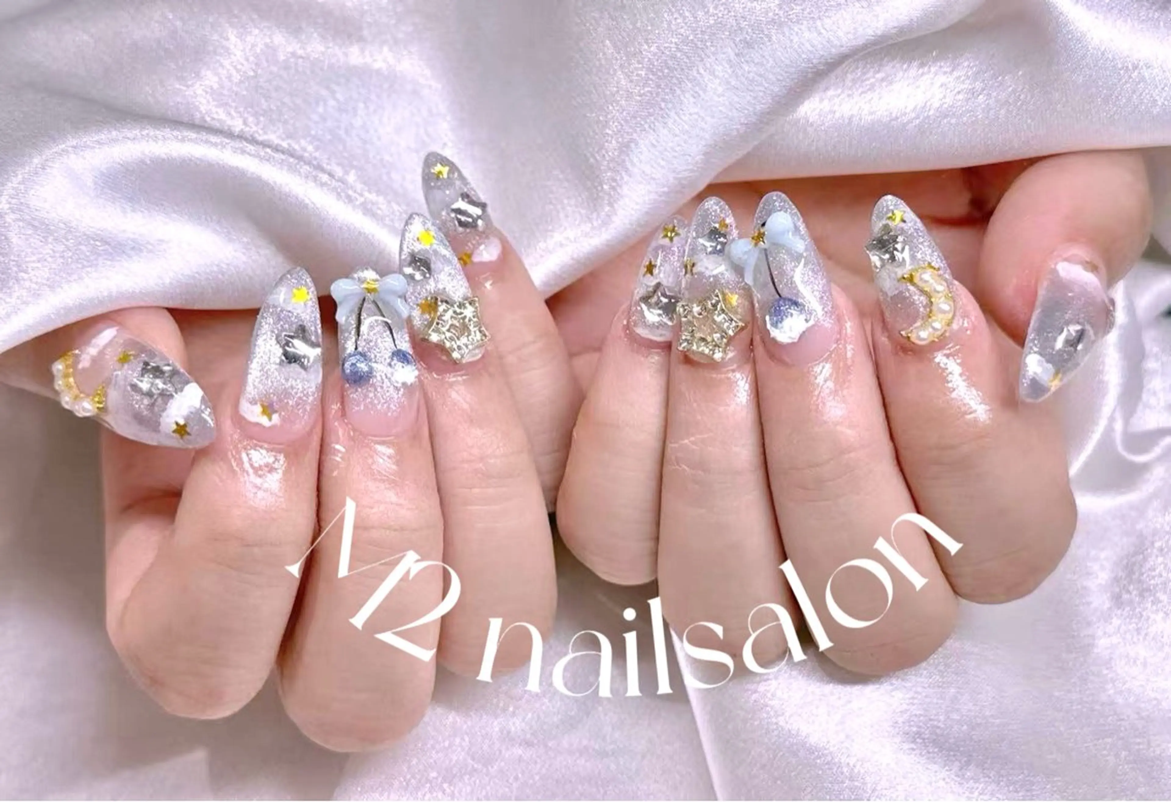 ネイル ハンドネイル 長さだし専門店 M2　rikaのネイルデザイン
