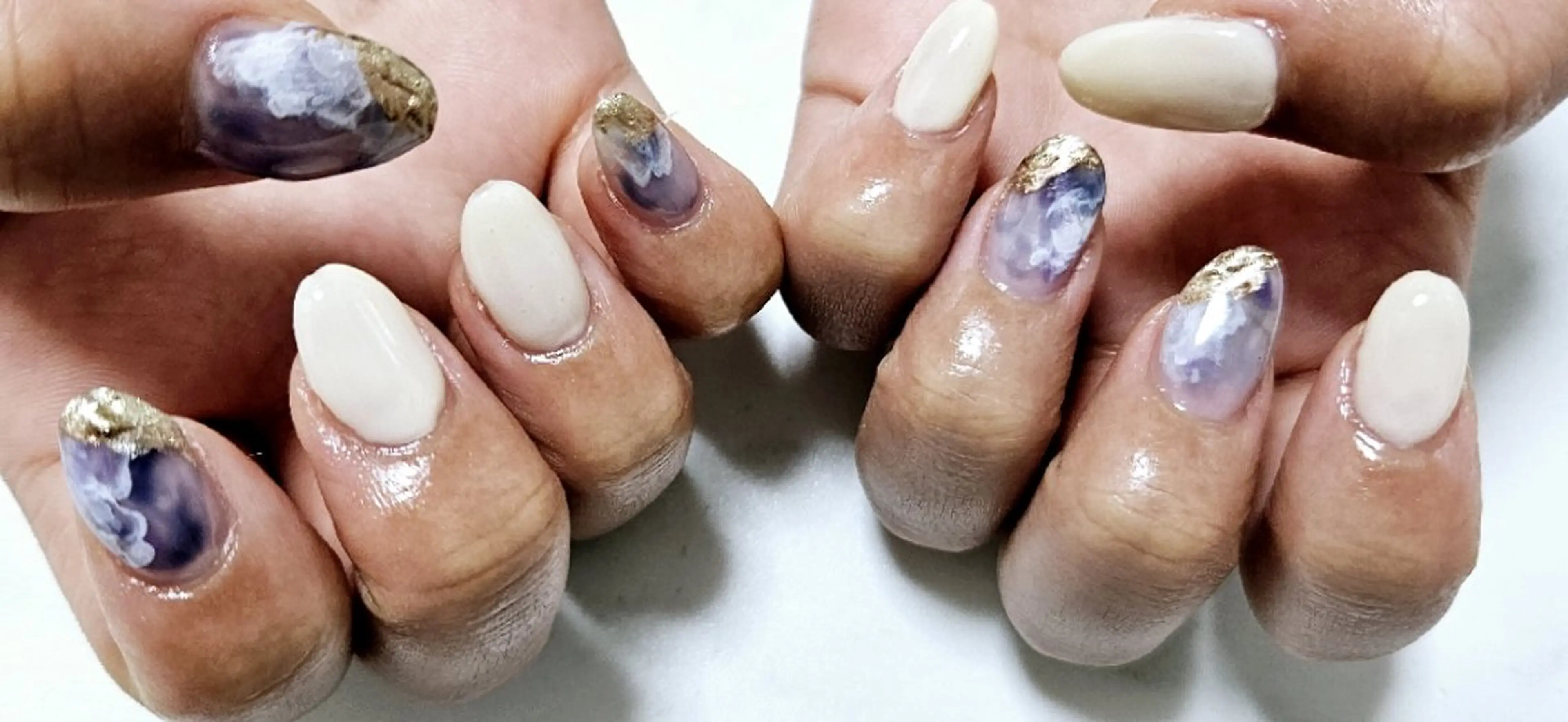 ネイル アートネイル shellnail さなえのネイルデザイン