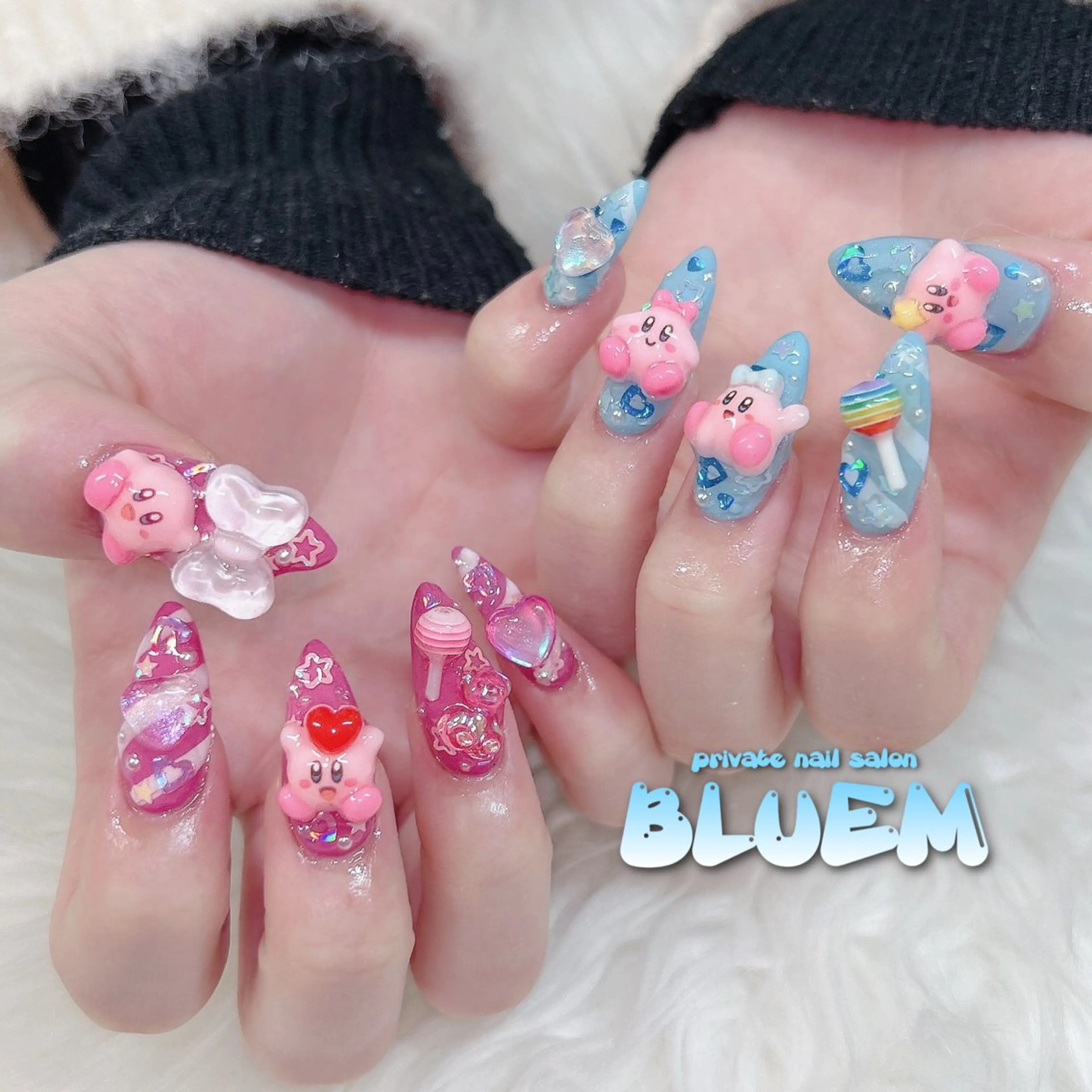 ネイル ハンドネイル BLUEM なな🐶のネイルデザイン