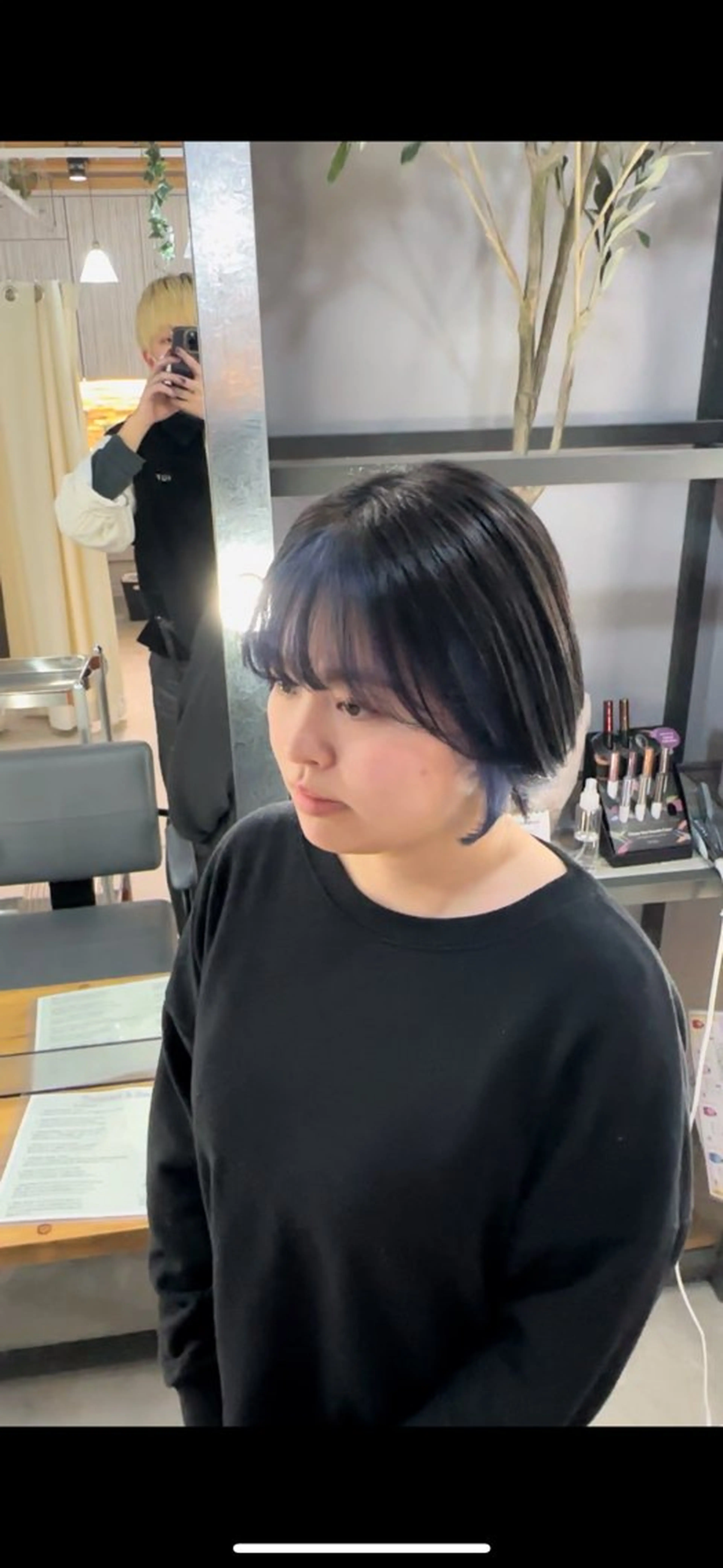 ミディアム カラー ミストバング  フェイスフレーミング 溜 一太のヘアスタイル