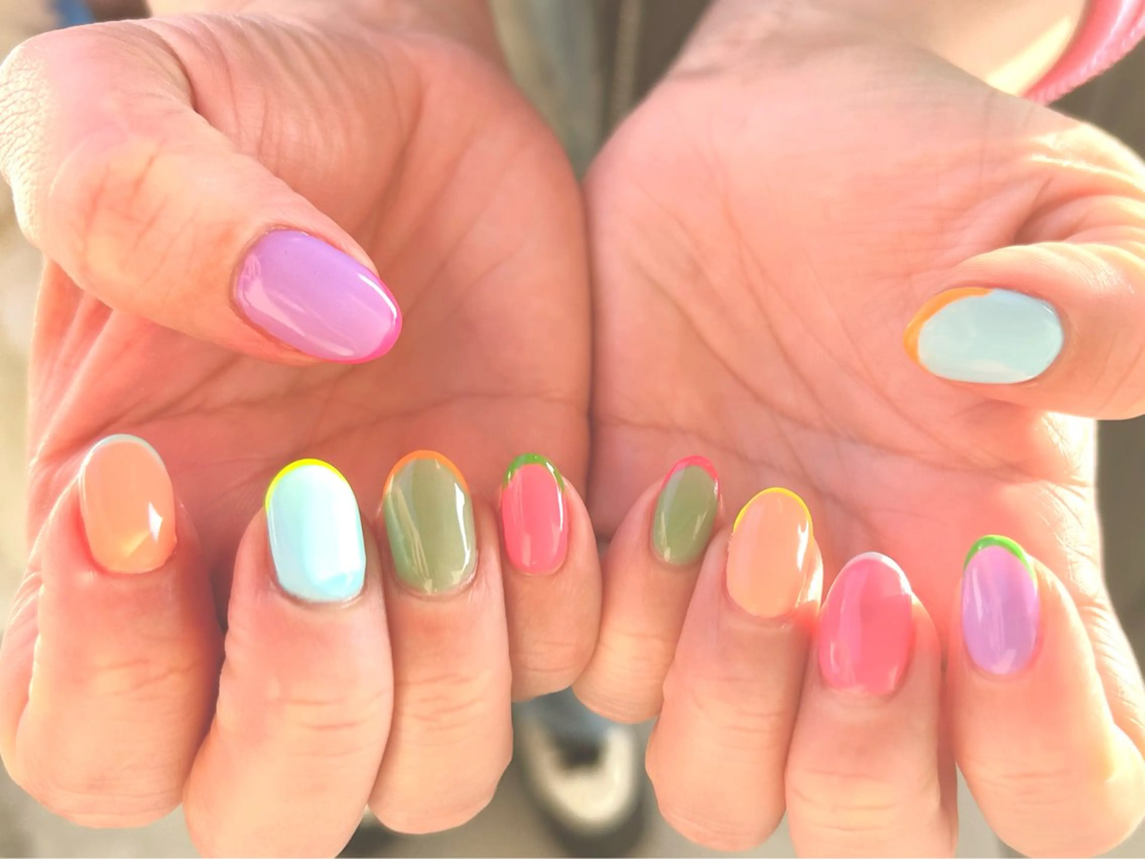 ネイル ハンドネイル ArcoIris所属・Arco Iris 告瑠莉のネイルデザイン